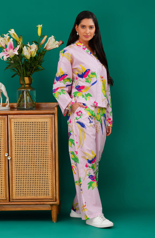 Parrot Paradise PJ Set - thebriefsstory