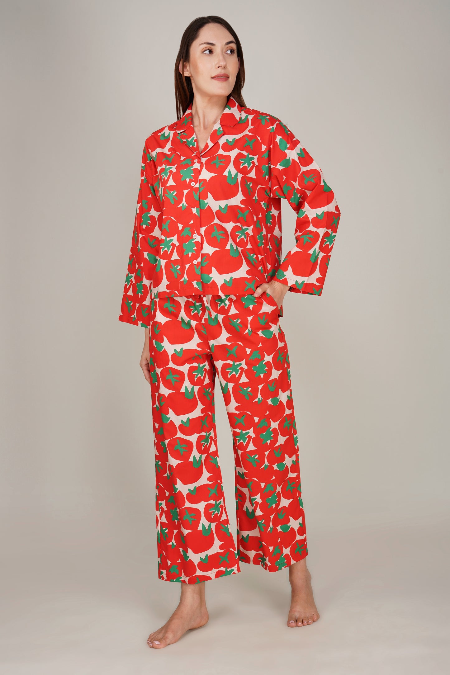 Tomato Tango Pajama Set - thebriefsstory