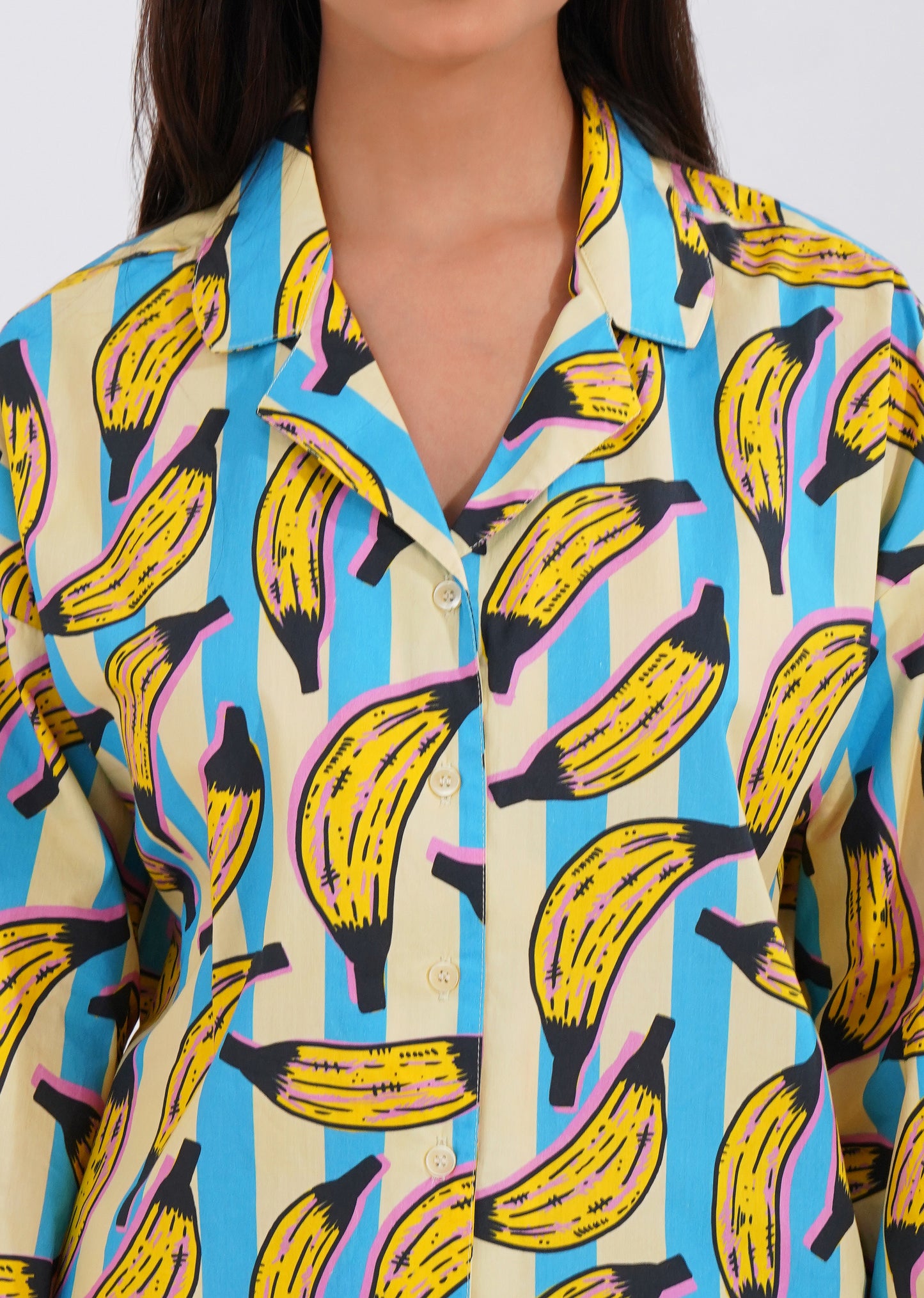 Banana Pop PJ Set" 🍌✨ - thebriefsstory