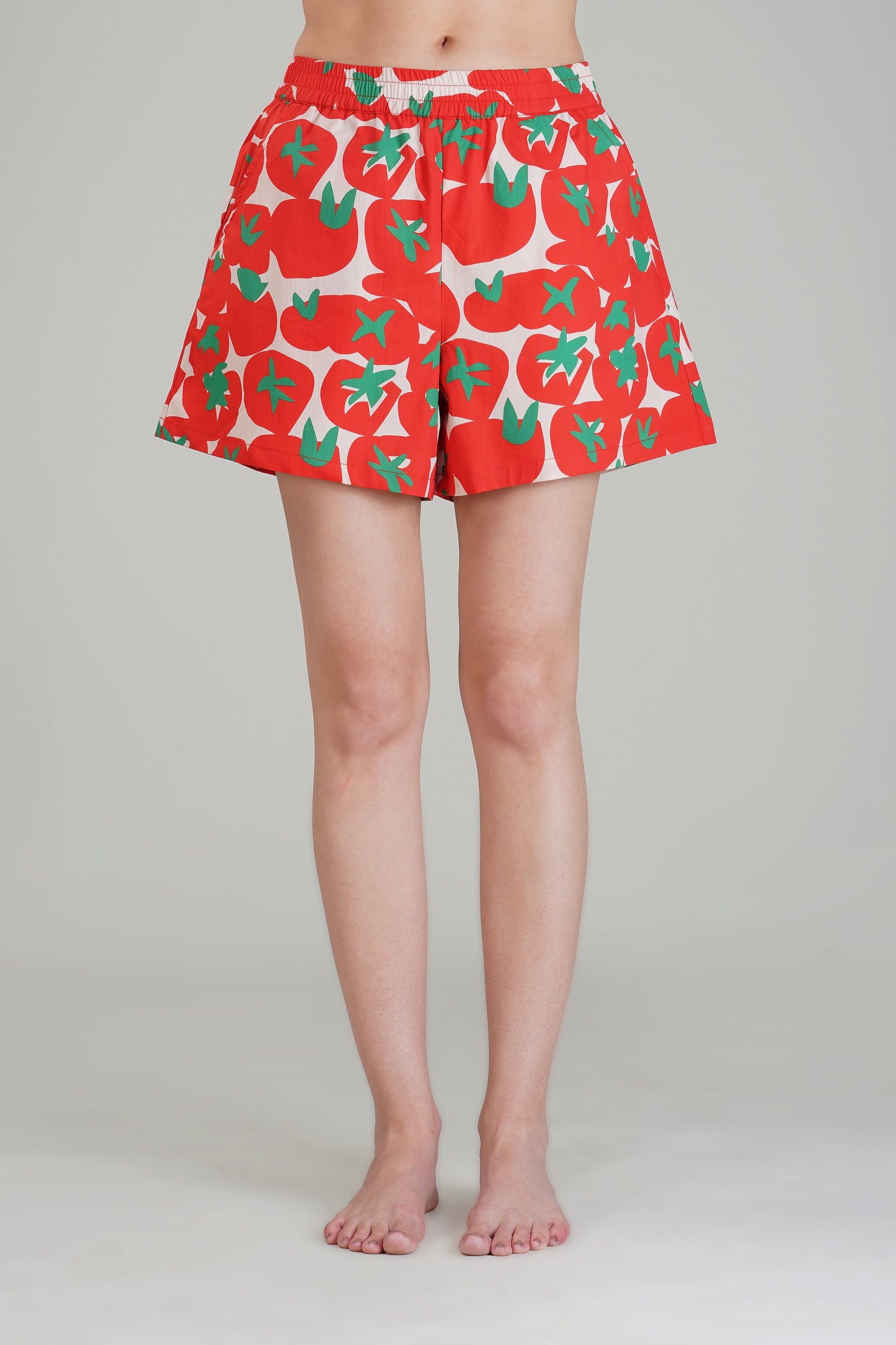 Tomato Tango Shorts Set - thebriefsstory