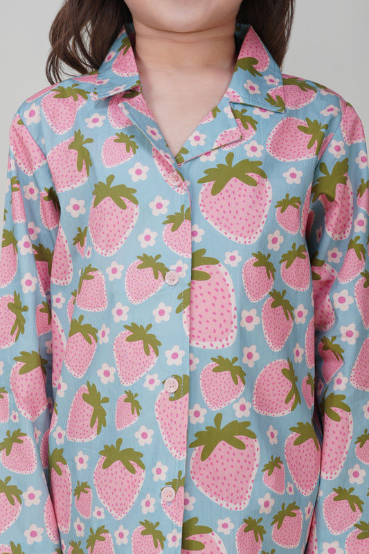 Little Berry Bliss Short Set Pajama Set - thebriefsstory