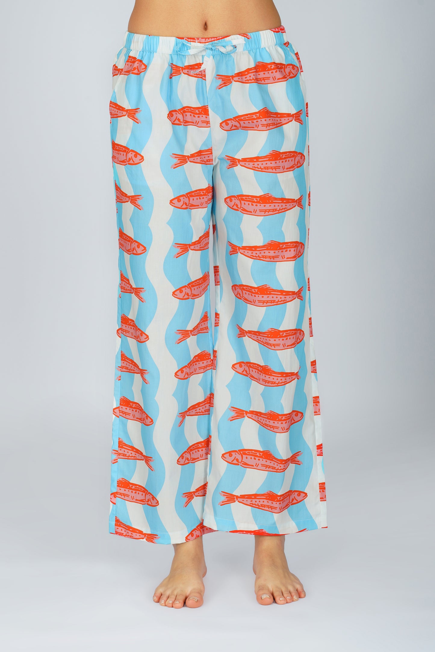 Fishy Wishy Waves Pajama Set