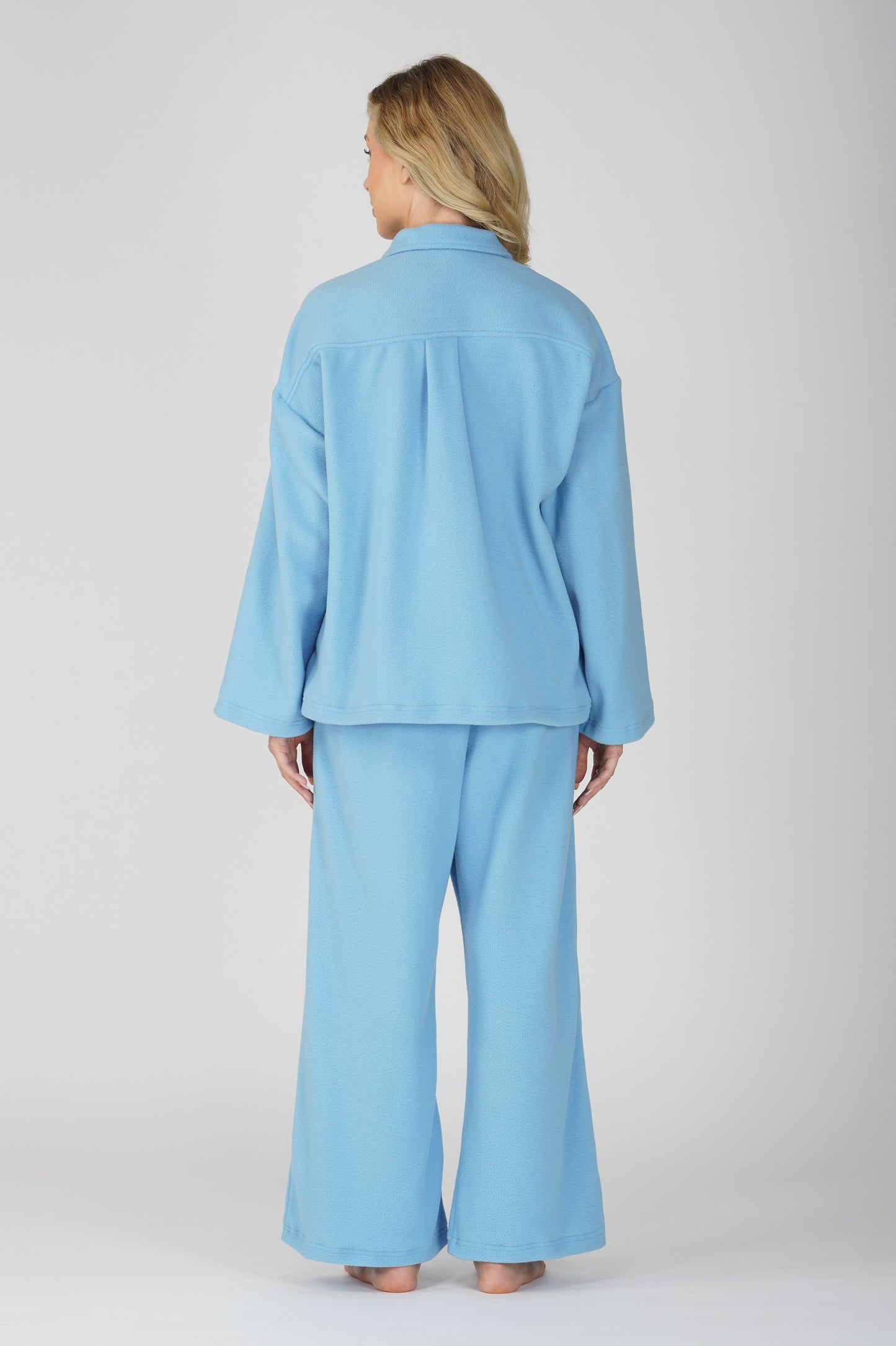 SOFT FLEECE LIGHT BLUE PJ SET