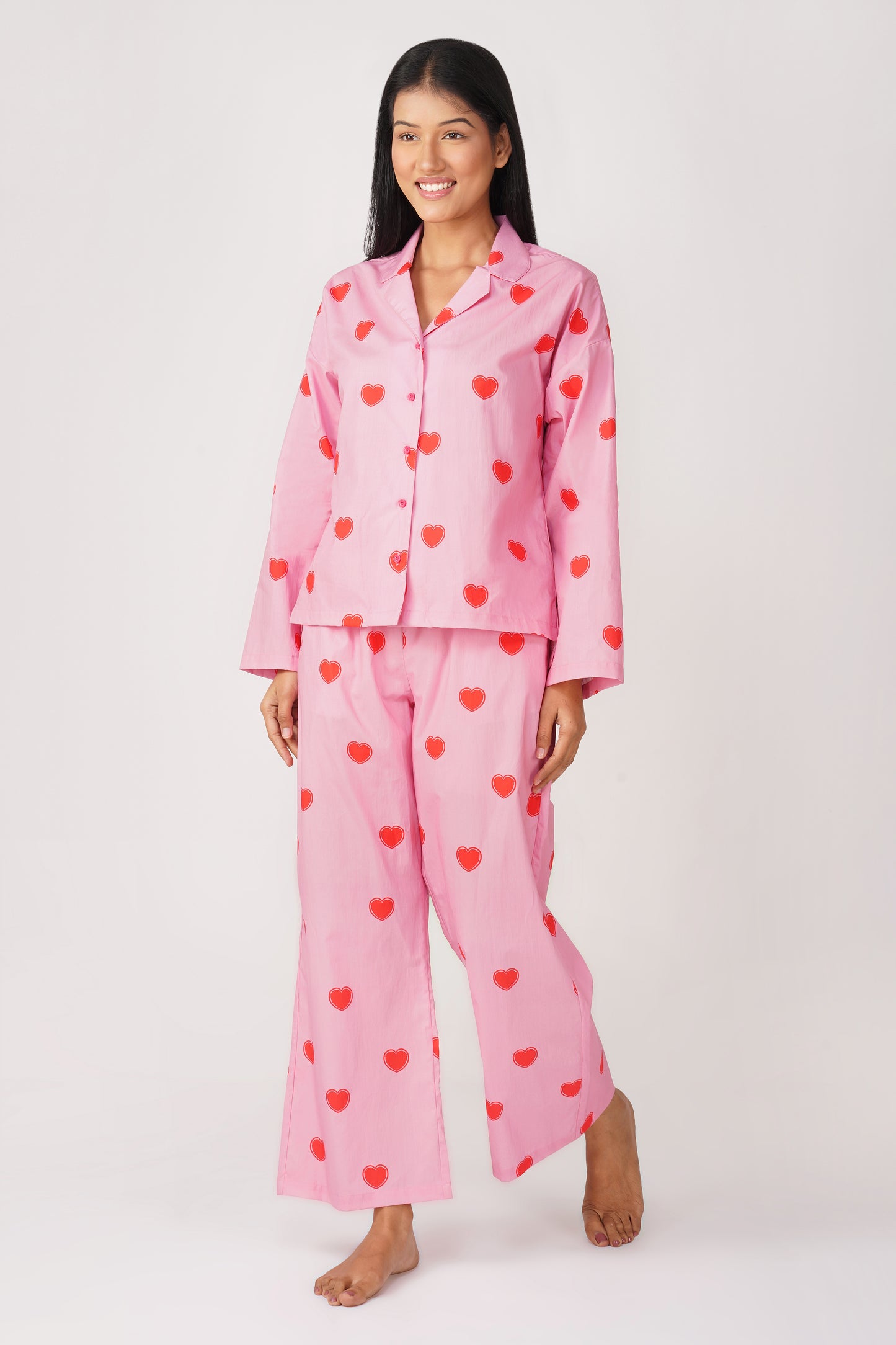Pink Passion Pajama Sets - thebriefsstory