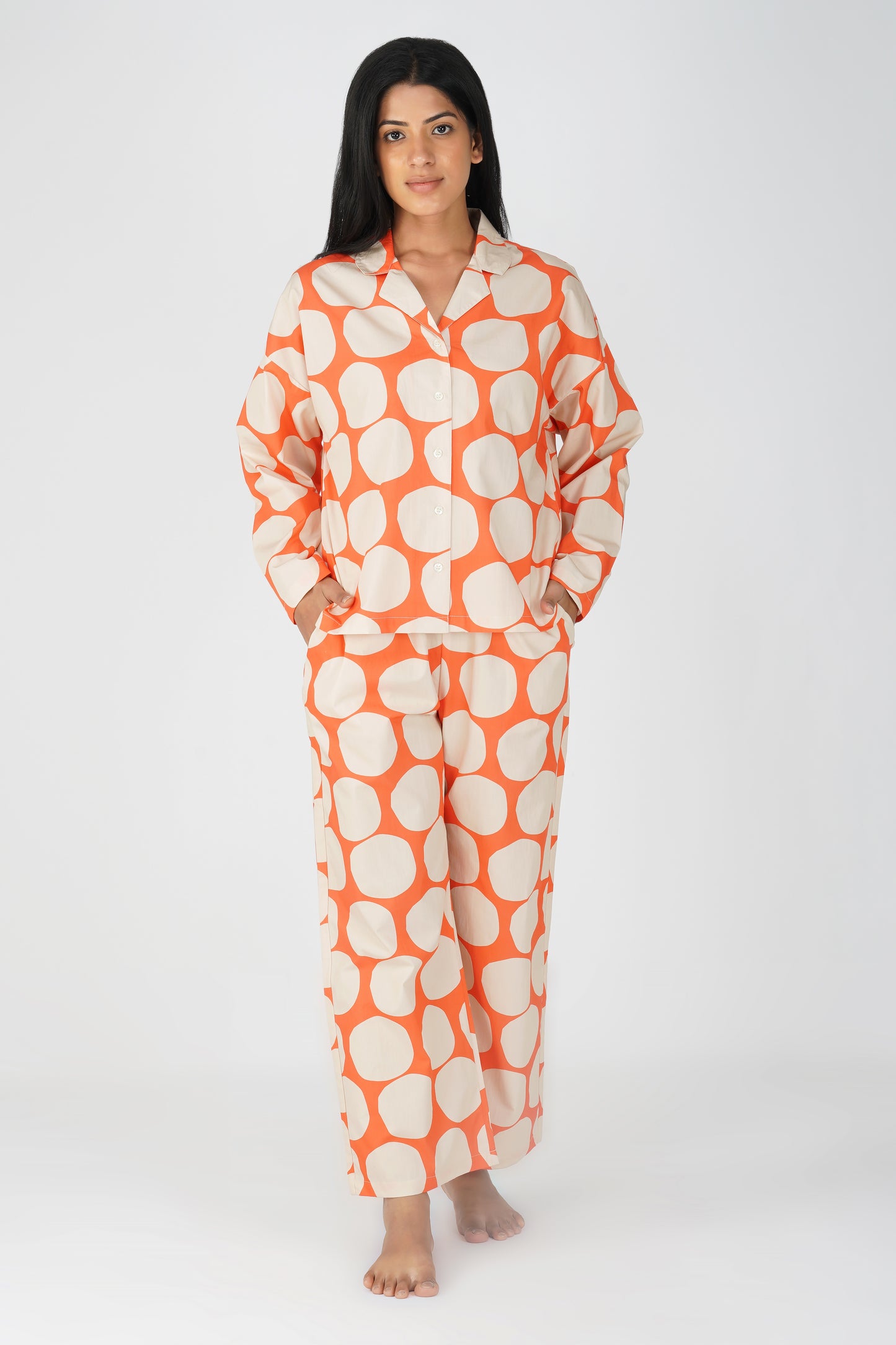 Peachy Dreams Pajama Set - thebriefsstory