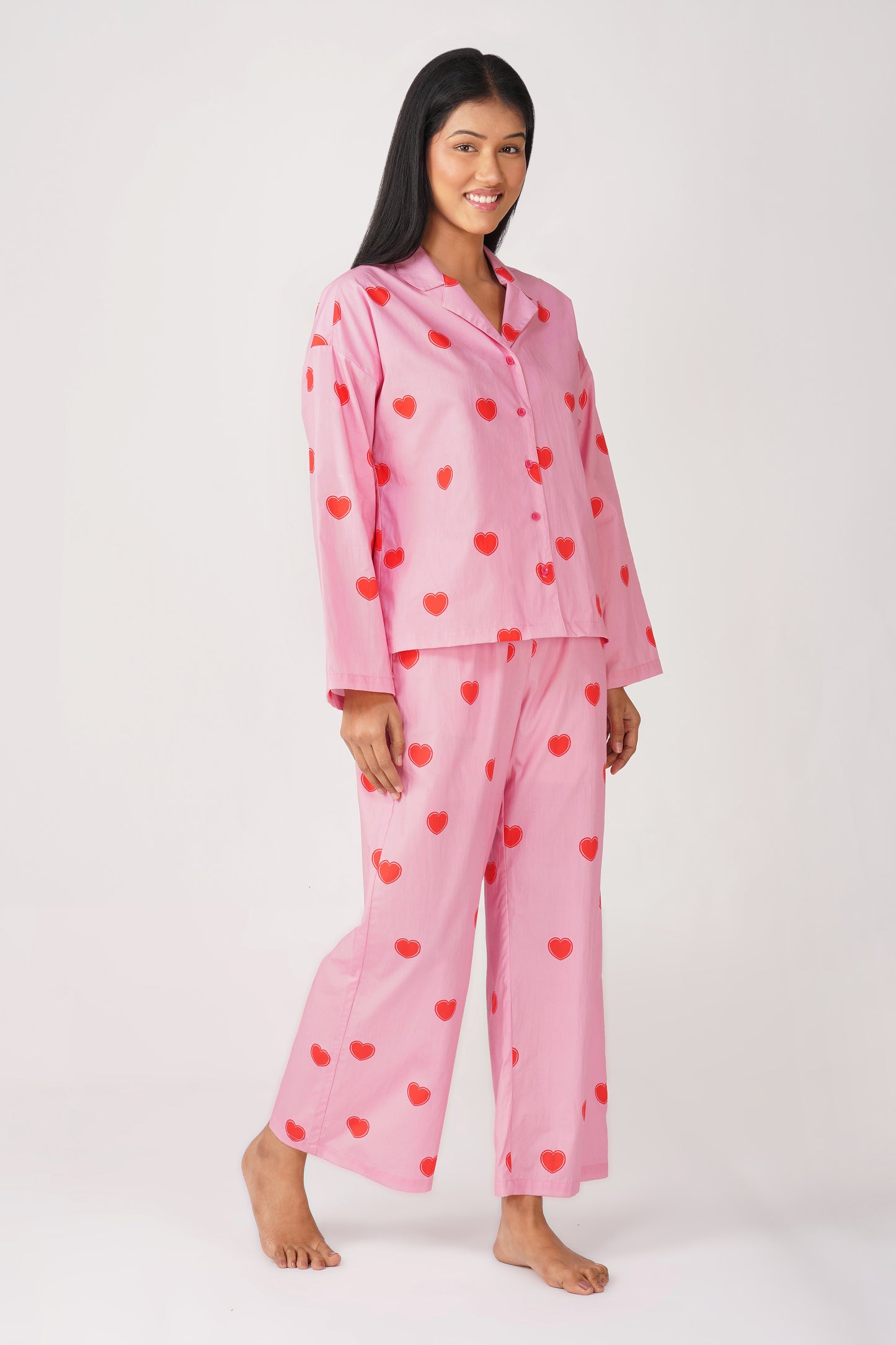 Pink Passion Pajama Sets - thebriefsstory