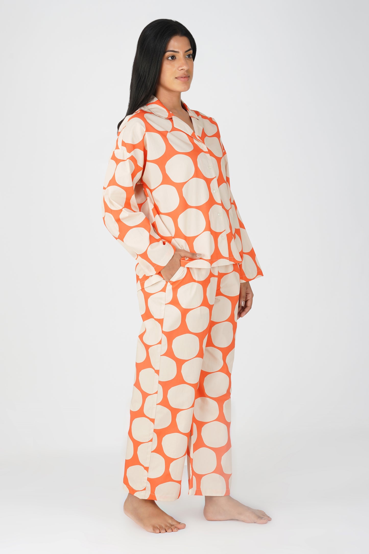 Peachy Dreams Pajama Set - thebriefsstory