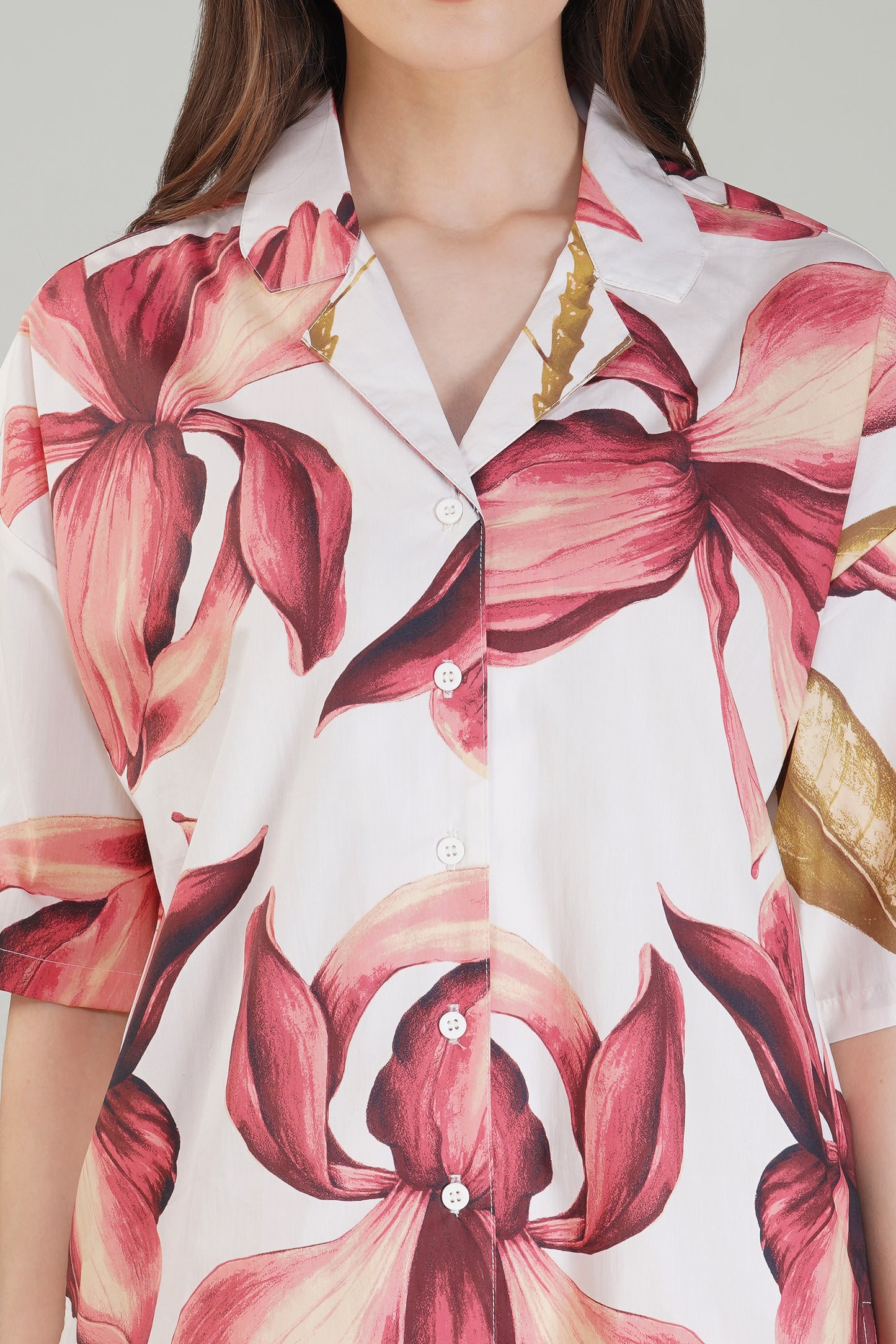 Pink Petal Shorts Set - thebriefsstory