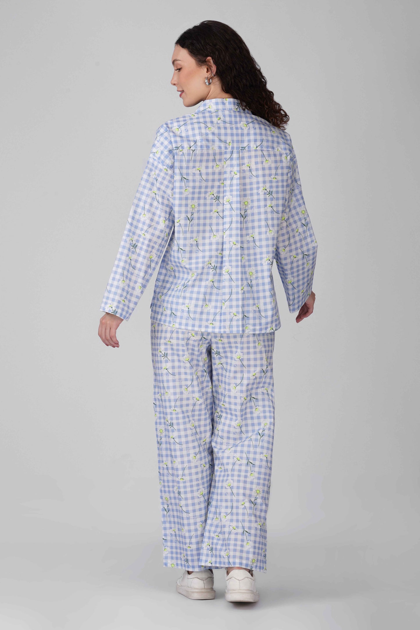 Gingham Garden Pajama Set| Made to Order
