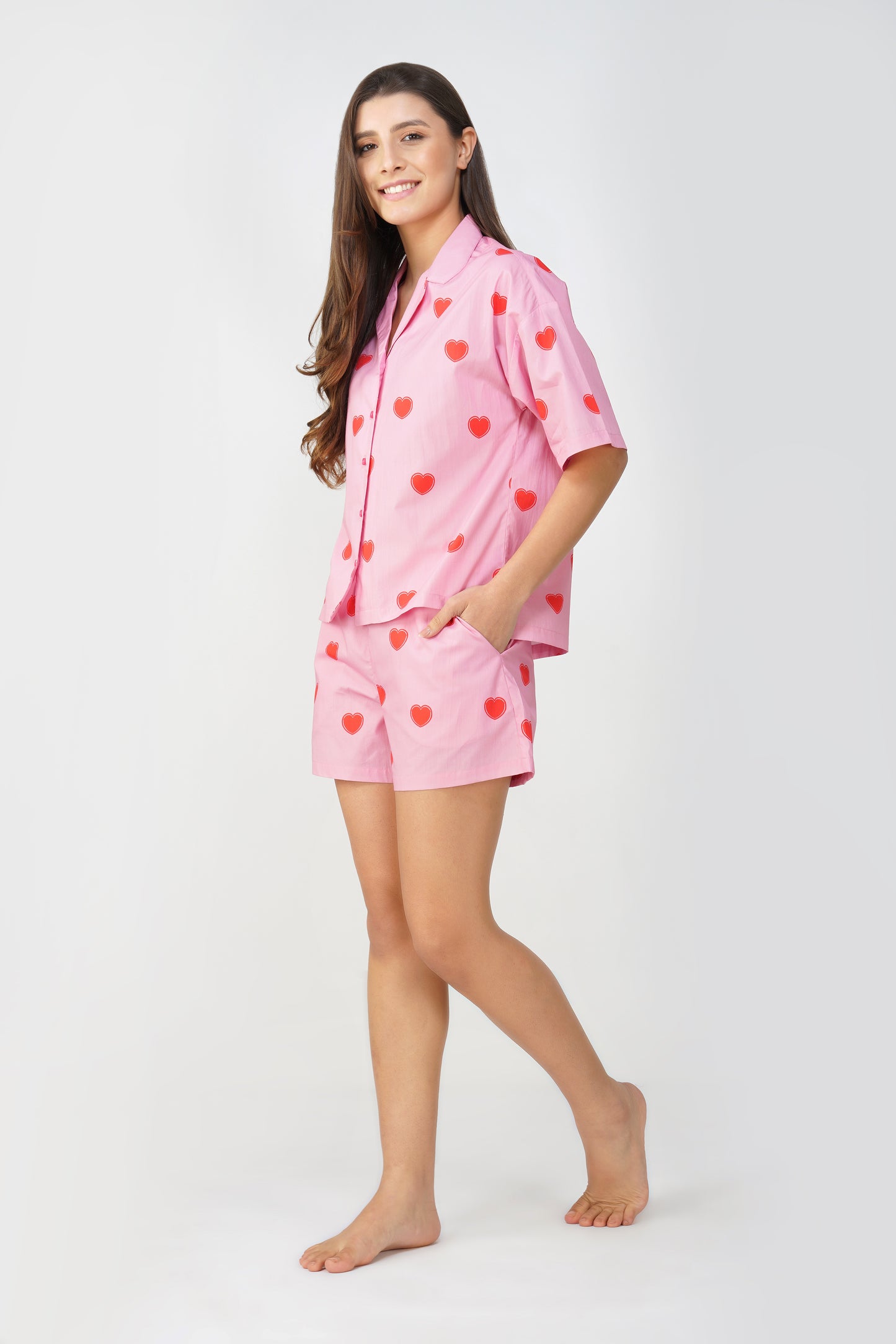 Pink Passion Shorts Set - thebriefsstory