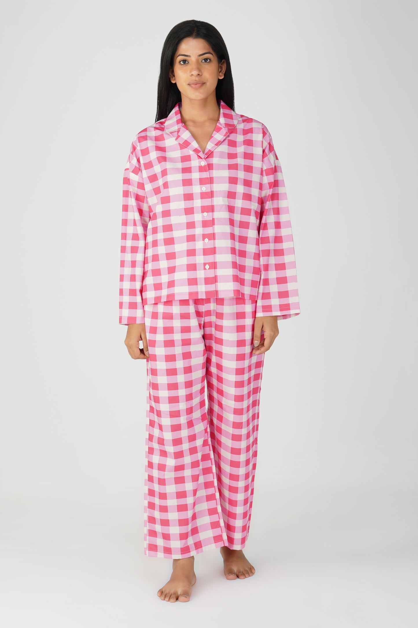 Pink Picnic Perfection Pajama Set - thebriefsstory