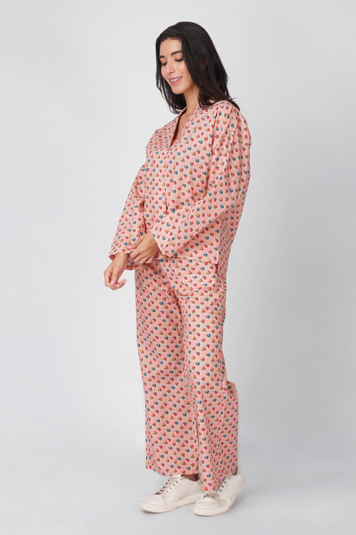 Rosy Ditsy Pajama Set