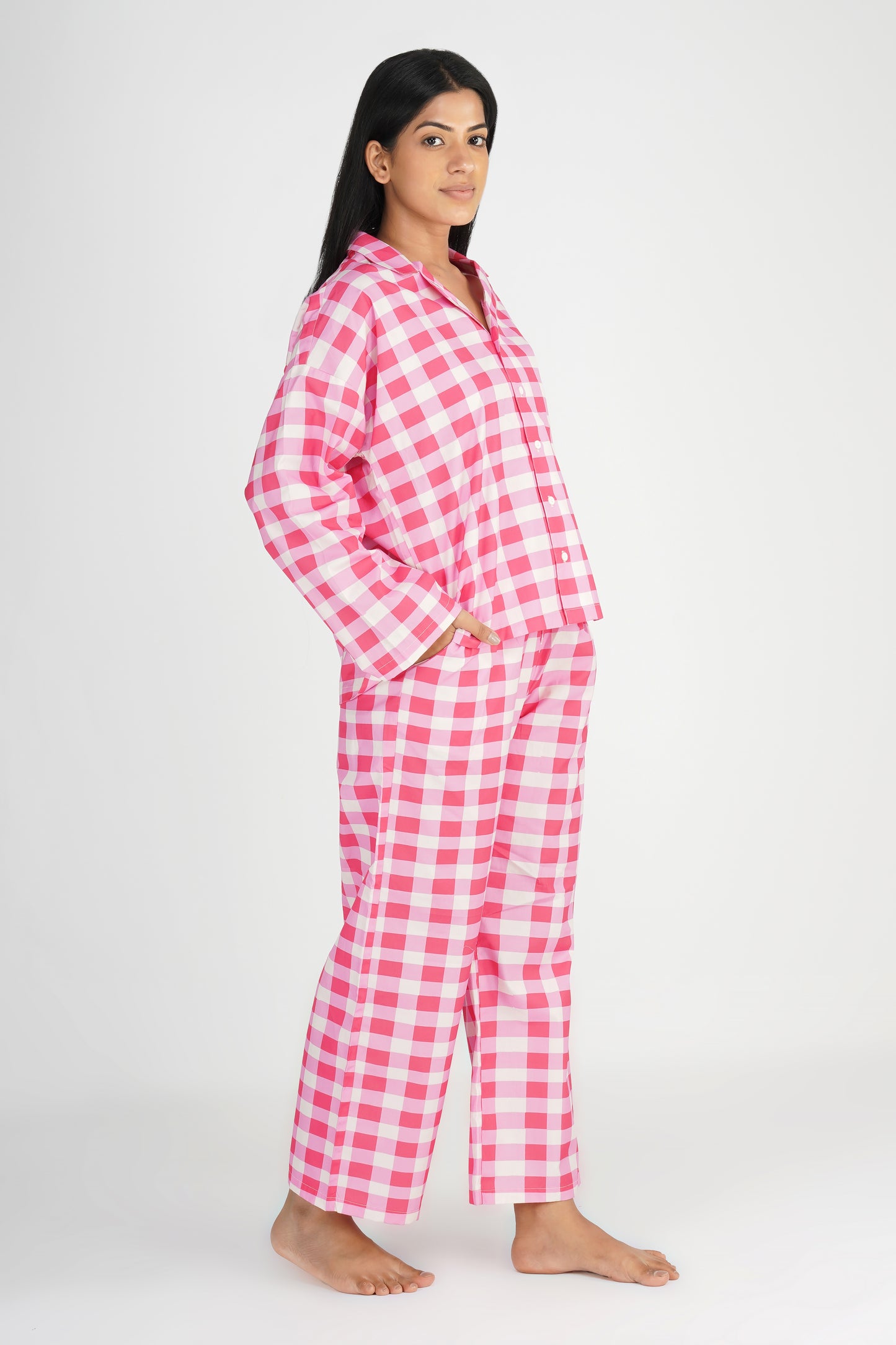 Pink Picnic Perfection Pajama Set - thebriefsstory
