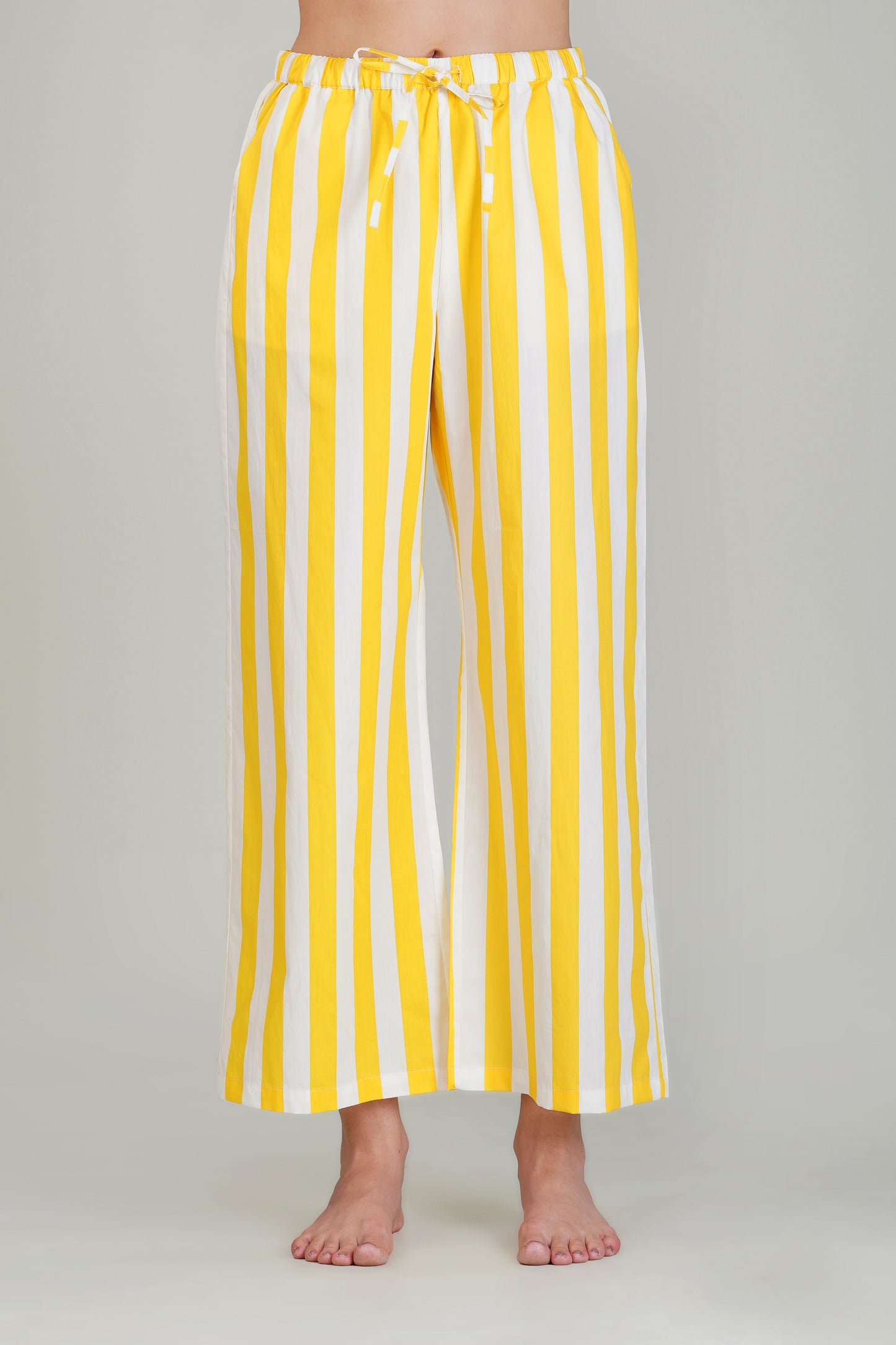 Citrus Stripe Pajama Set - thebriefsstory