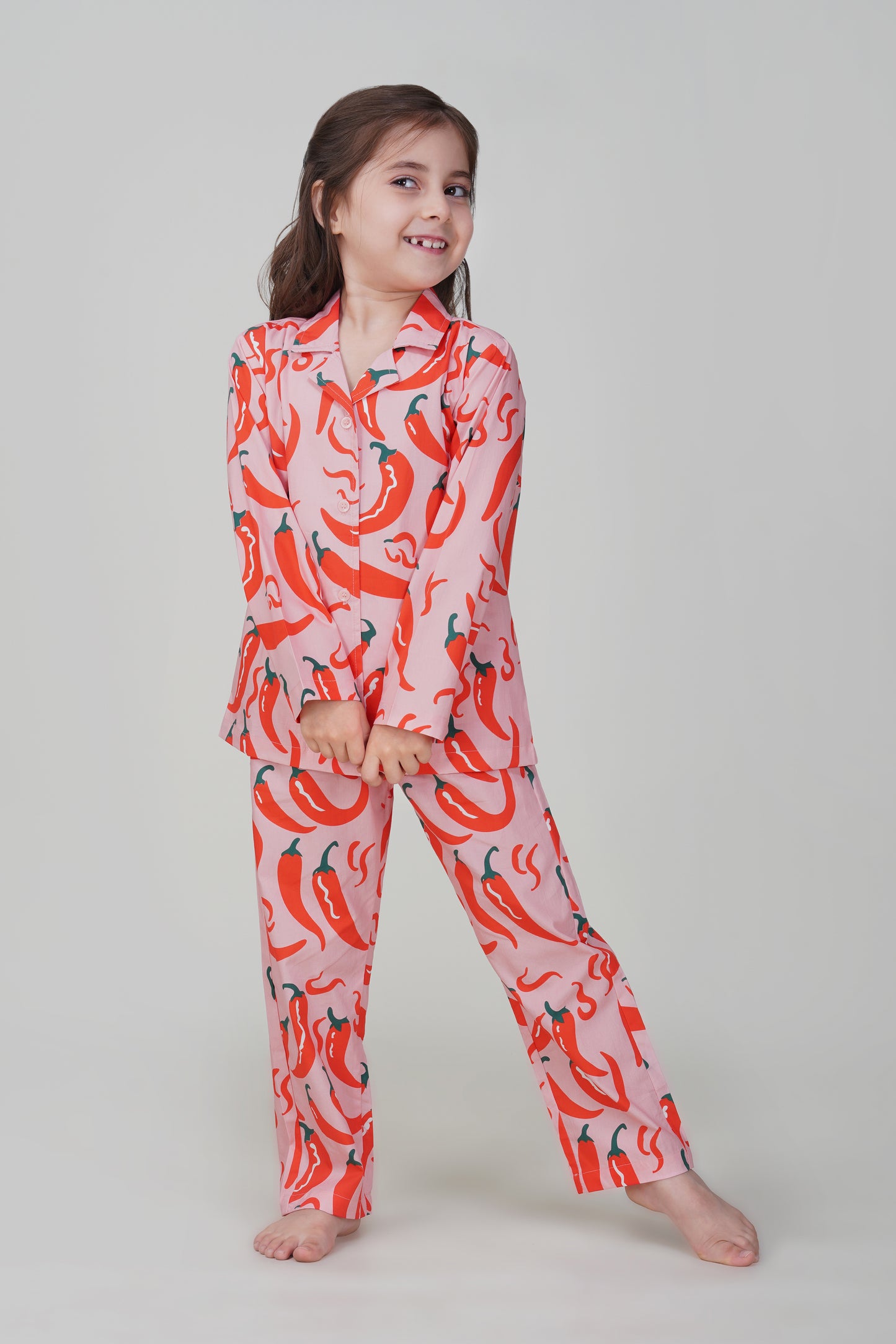 Little Chilli Charm Pajama Set - thebriefsstory