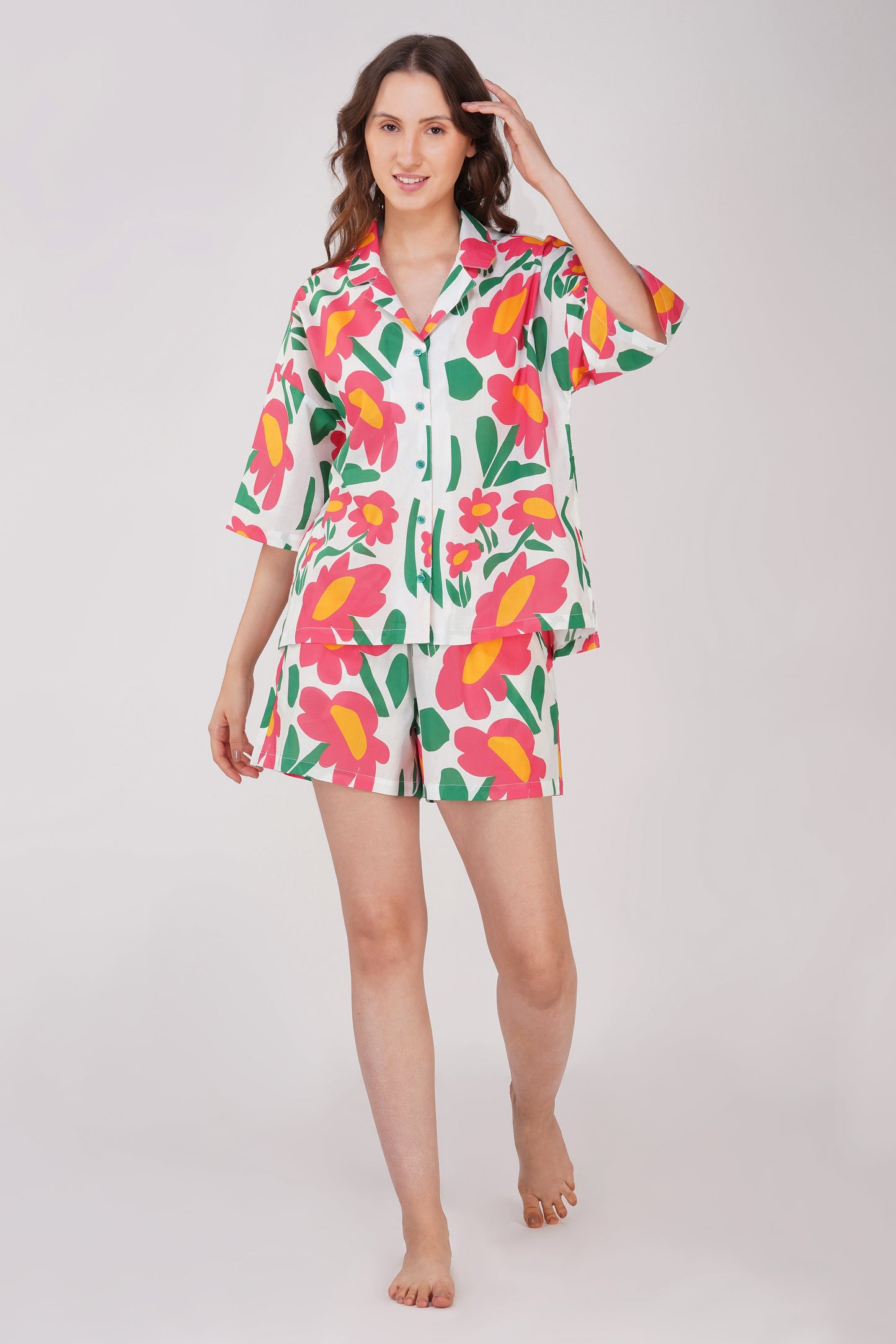 Floral Fantasy Short Set - thebriefsstory