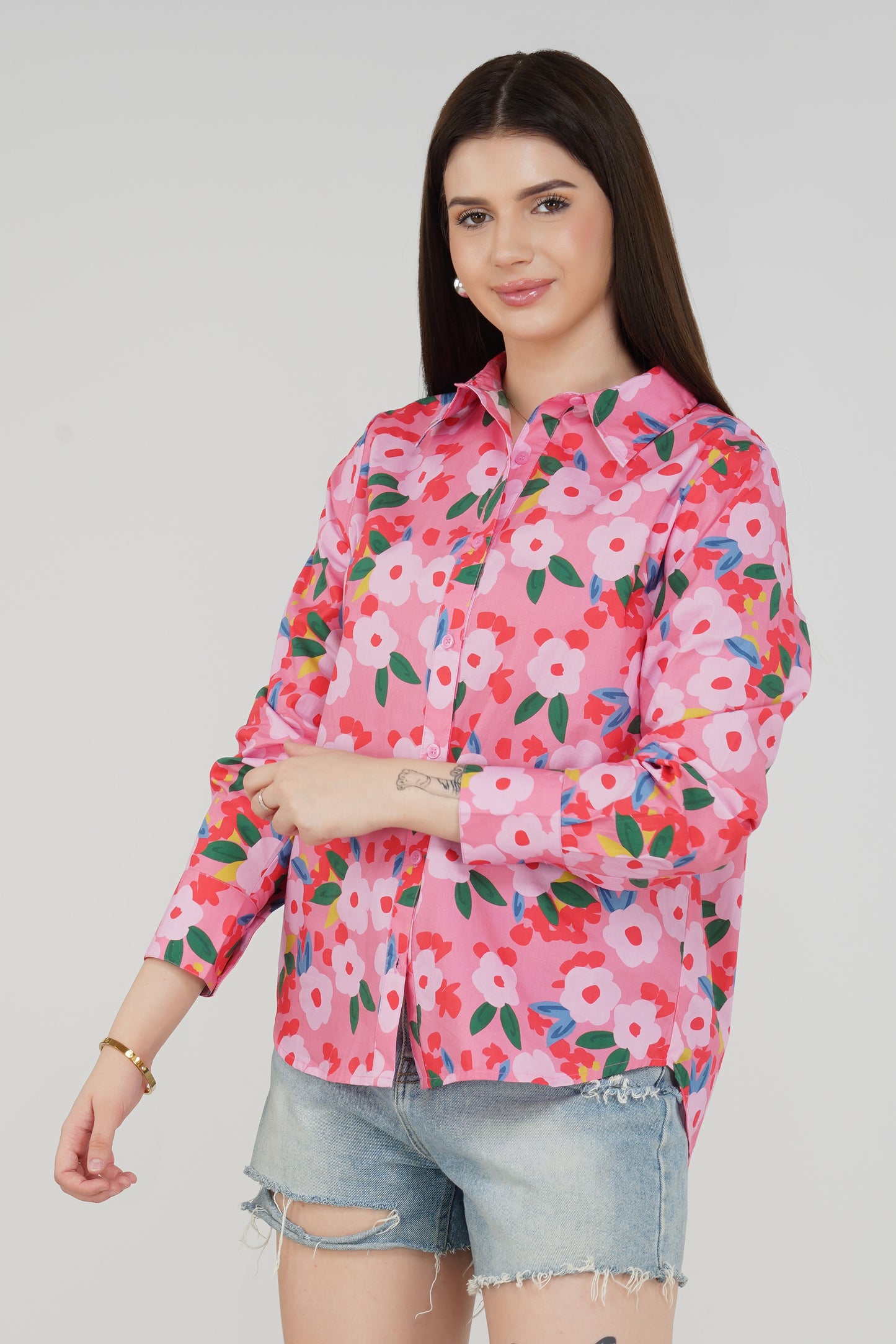 Floral Pop Shirt🌺 - thebriefsstory