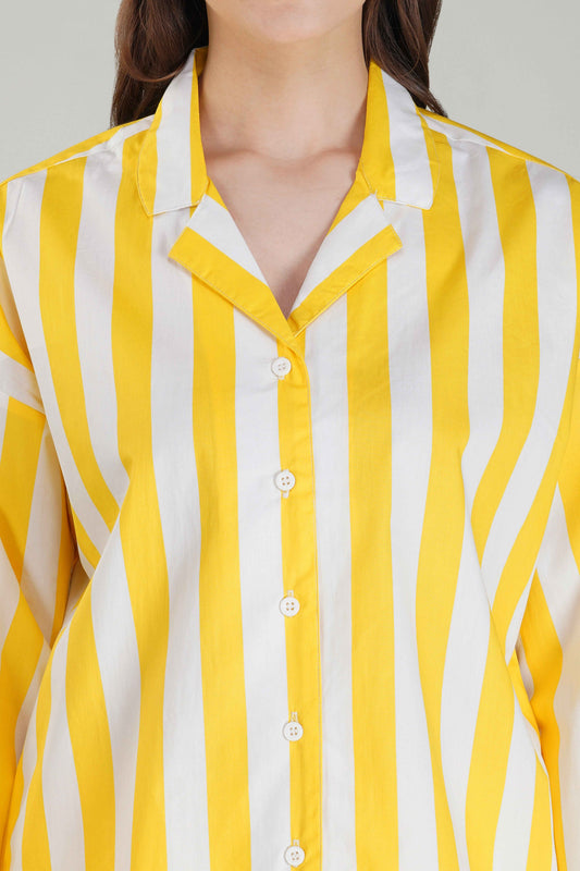Citrus Stripe Pajama Set| Made to Order