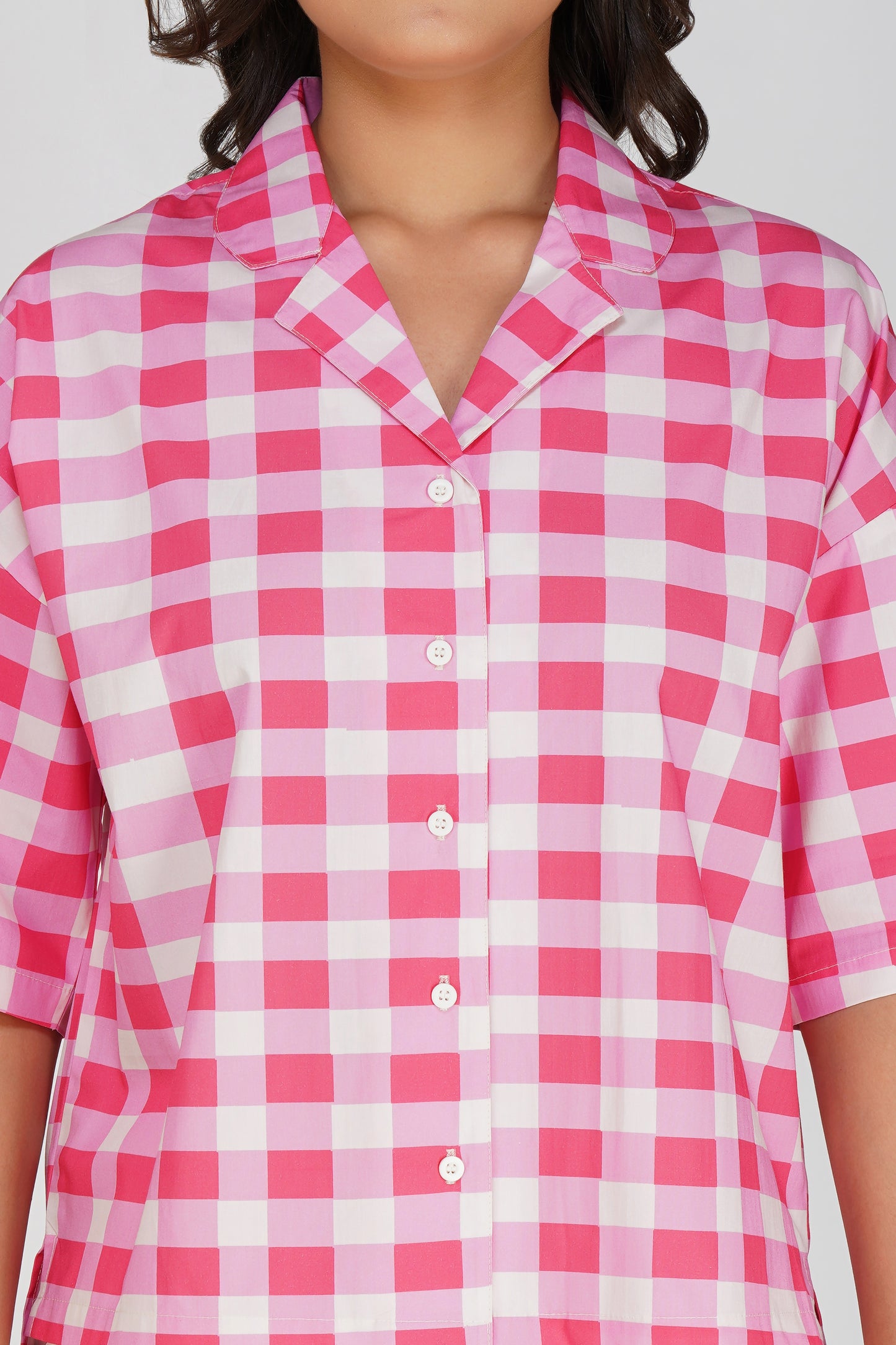 Pink Picnic Perfection Shorts Set - thebriefsstory