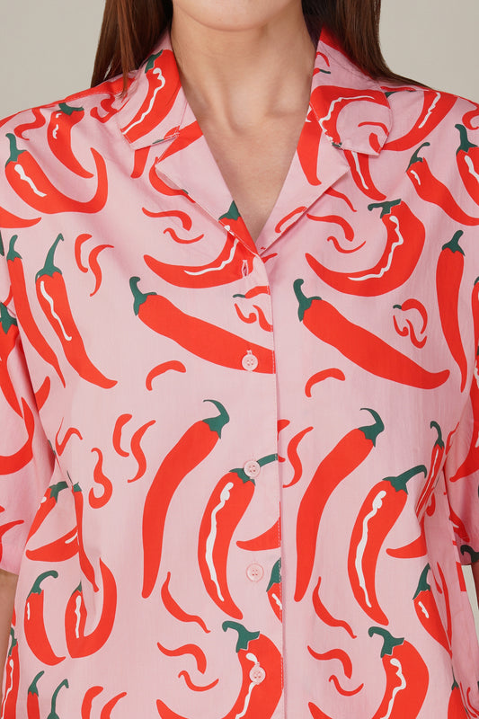 Chilli Charm Shorts Set. - thebriefsstory