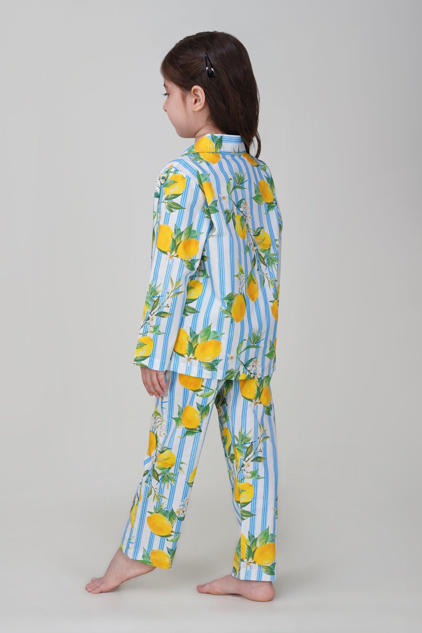 Little Blue Citrus Breeze Pajama set - thebriefsstory