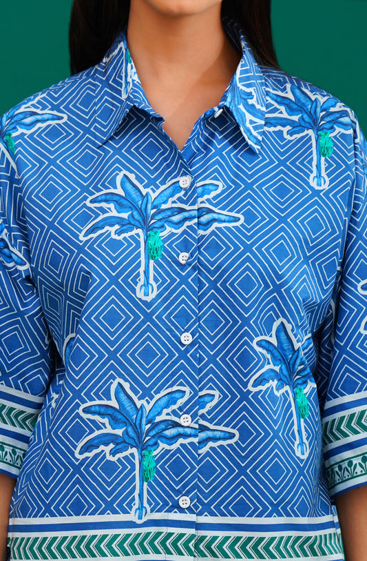 Blue Lagoon Co-ord Set