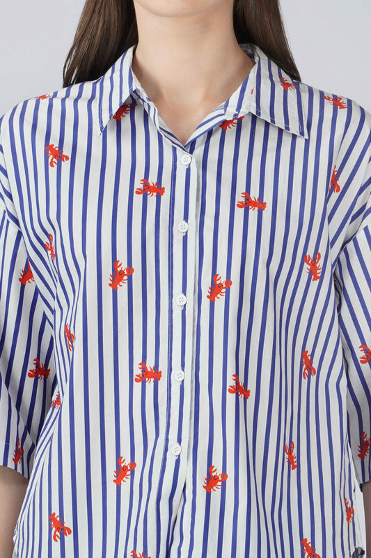Lobster Bay Stripe Shirt