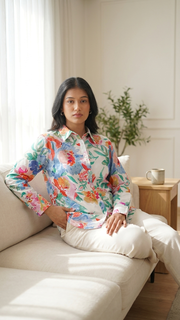 Regular Classic Fit Cotton Shirts