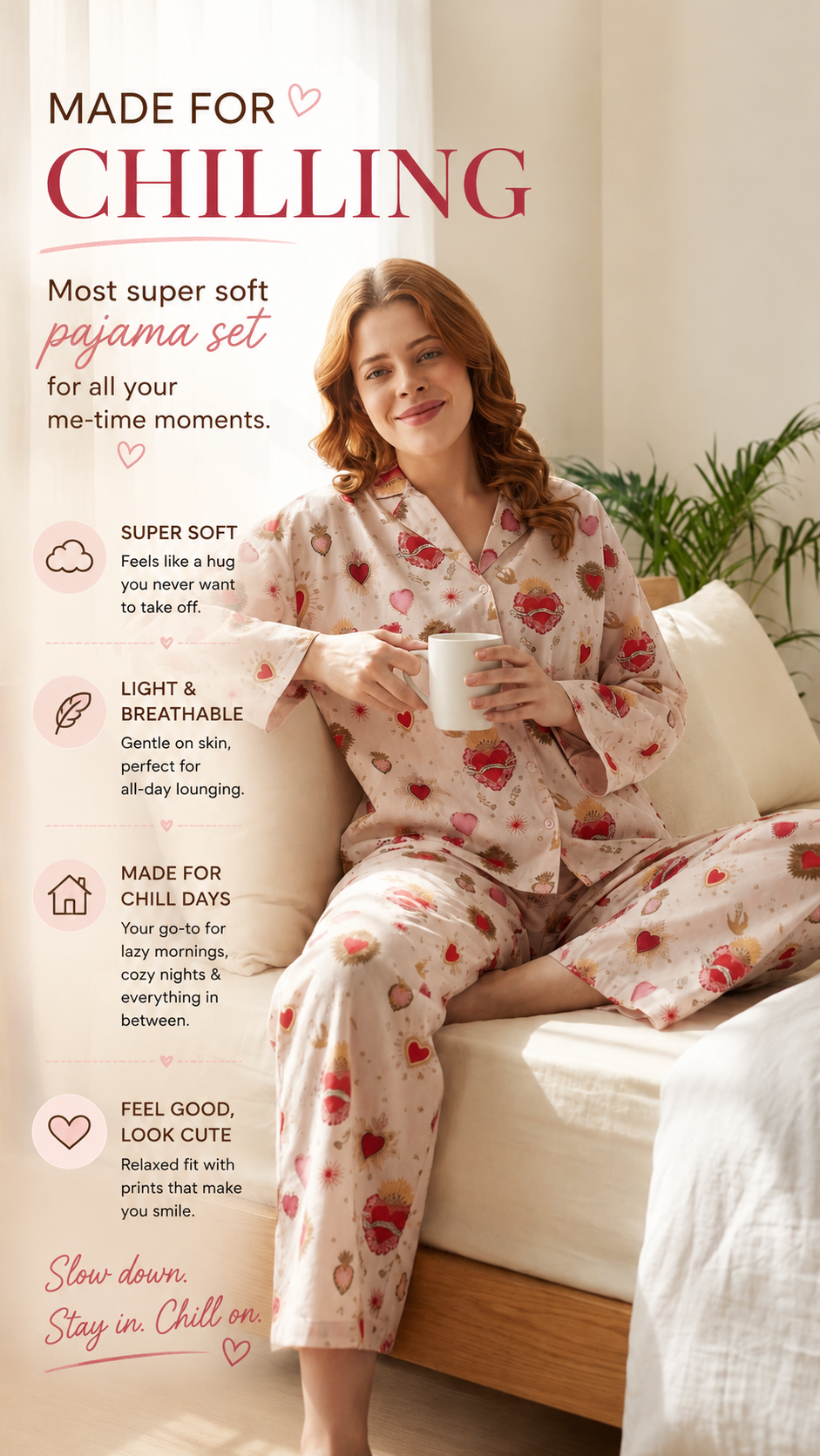Women's Cotton Pajama Sets