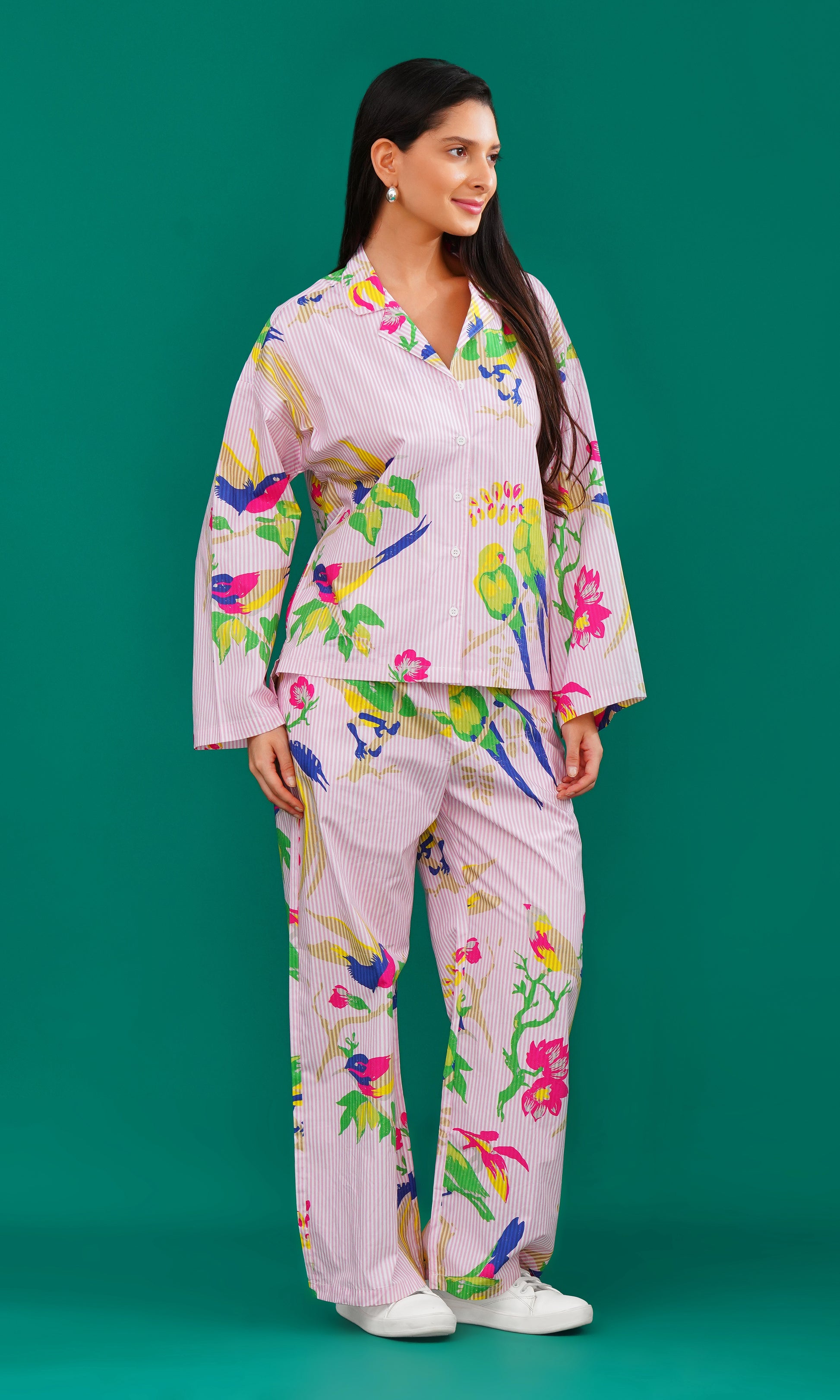 Parrot Paradise PJ Set - thebriefsstory
