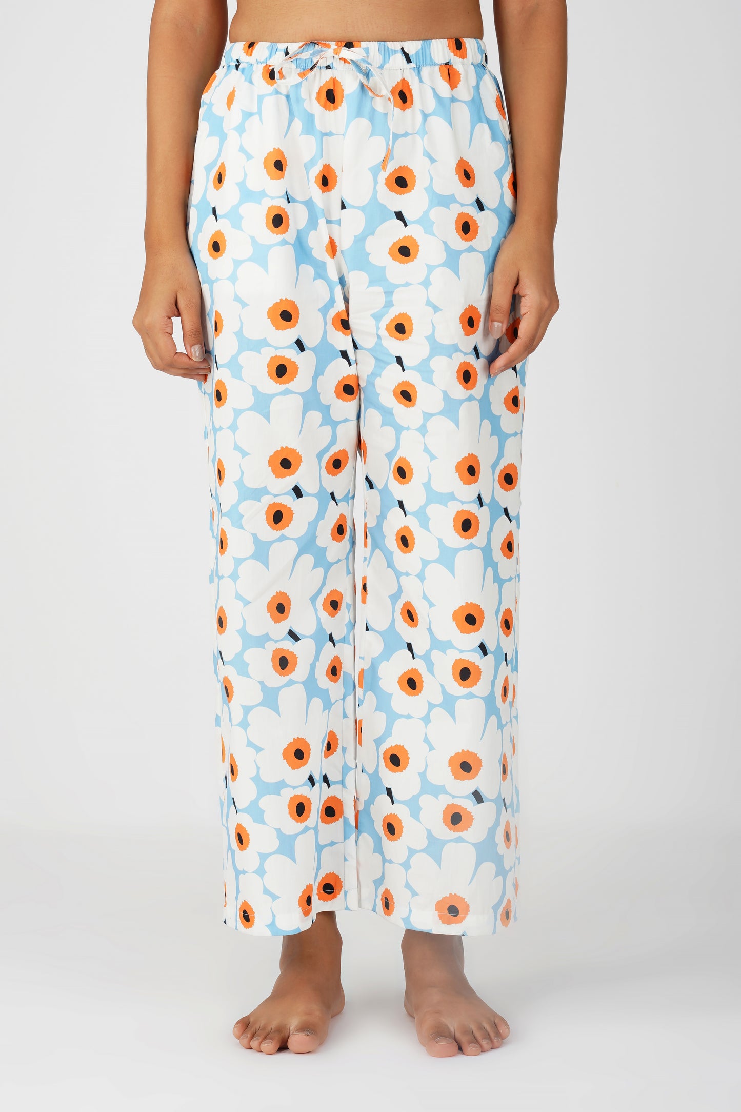 Light Blue Blossom Breeze Pajama Set