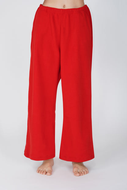 SOFT FLEECE MAROON PJ SET