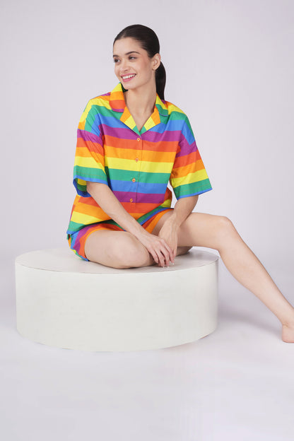 Pride Pop Shorts Set