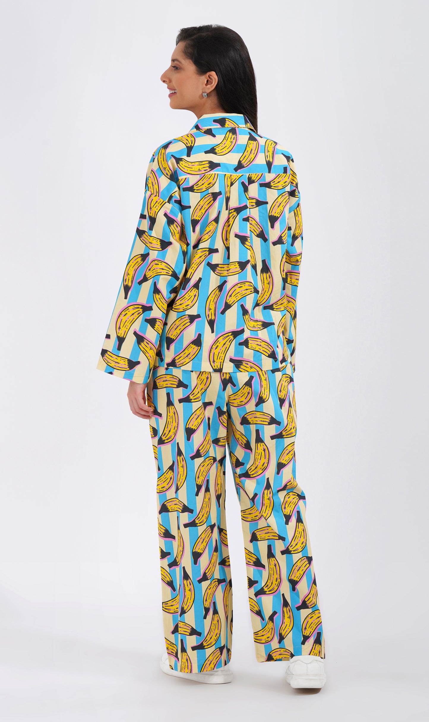 Banana Pop PJ Set" 🍌✨ - thebriefsstory