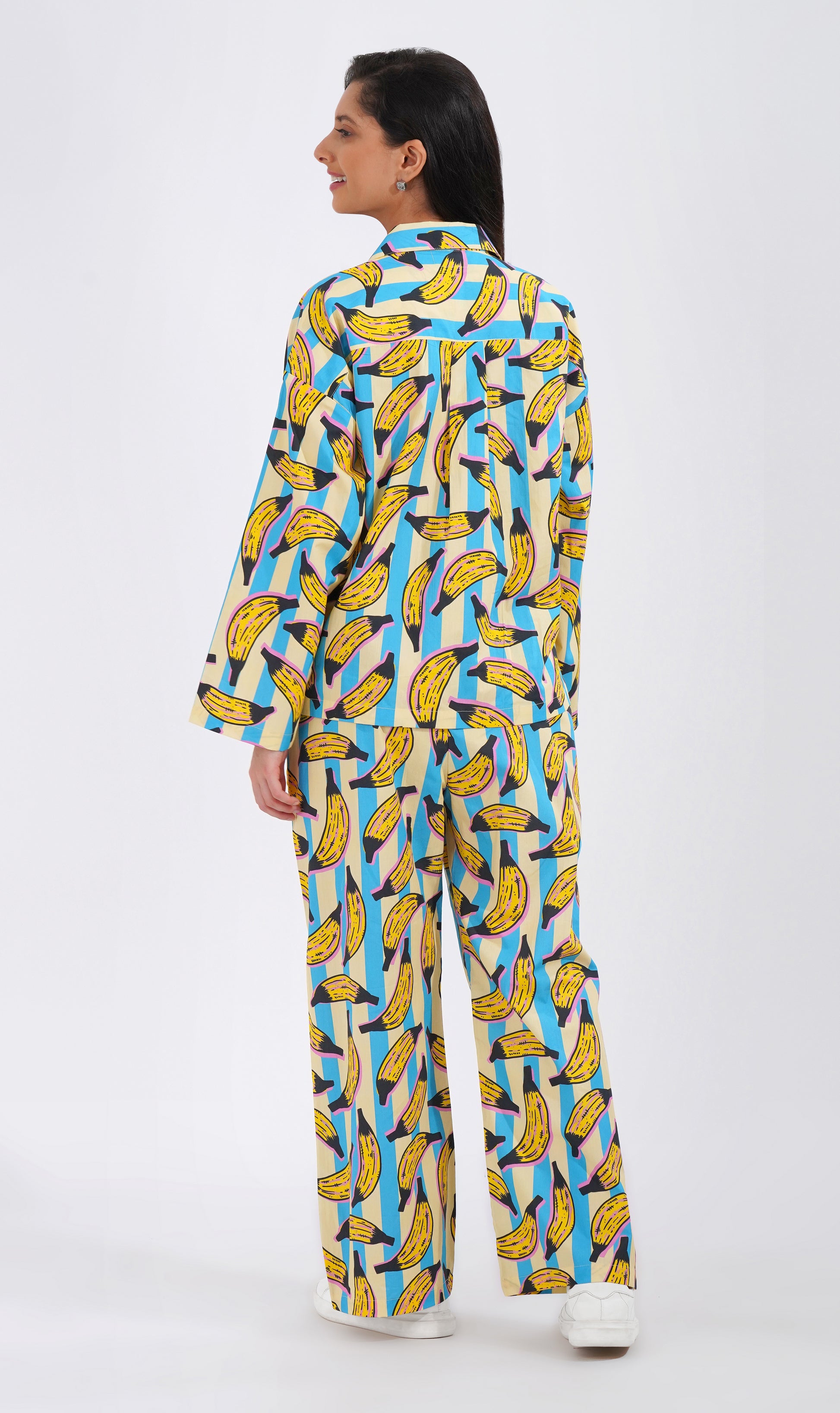 Banana Pop PJ Set" 🍌✨ - thebriefsstory