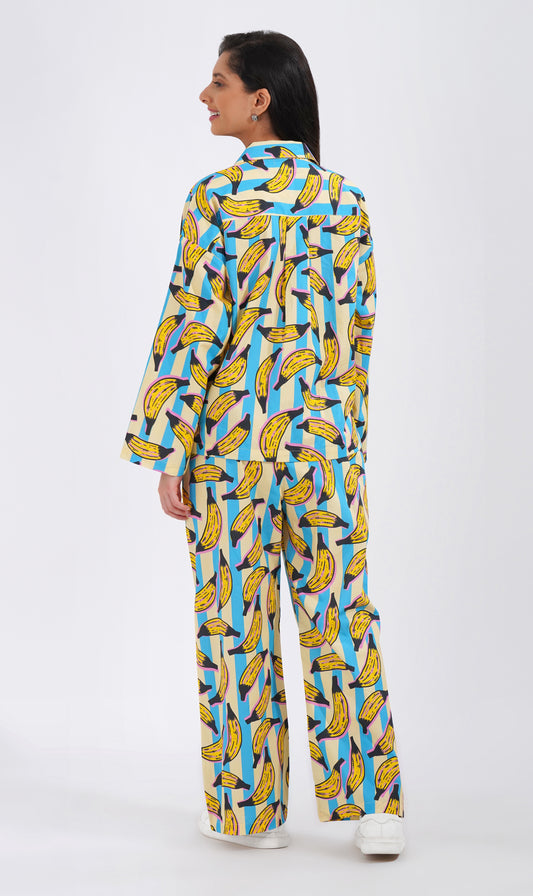 Banana Pop PJ Set" 🍌✨ - thebriefsstory