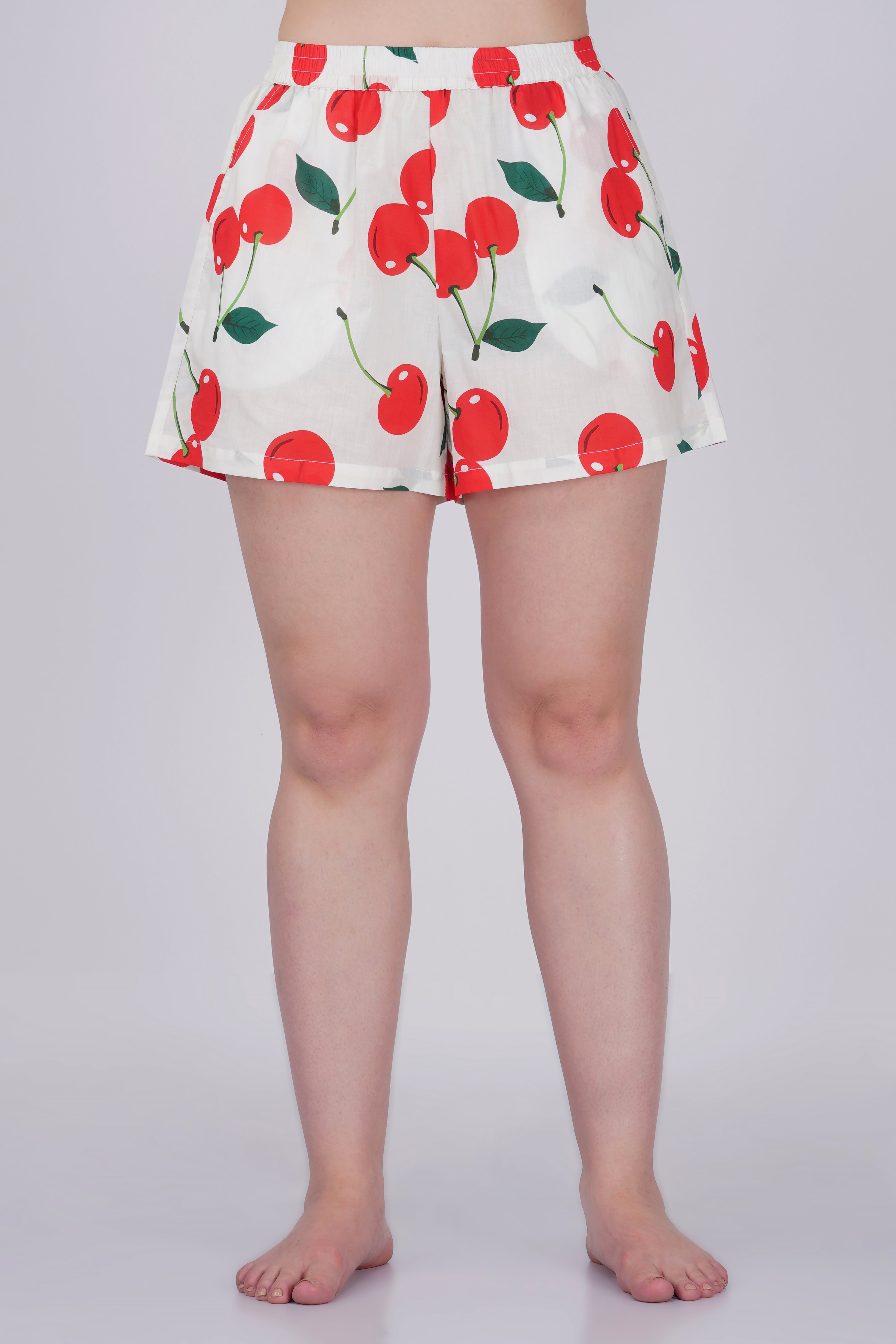 Cherry delight Short Set - thebriefsstory