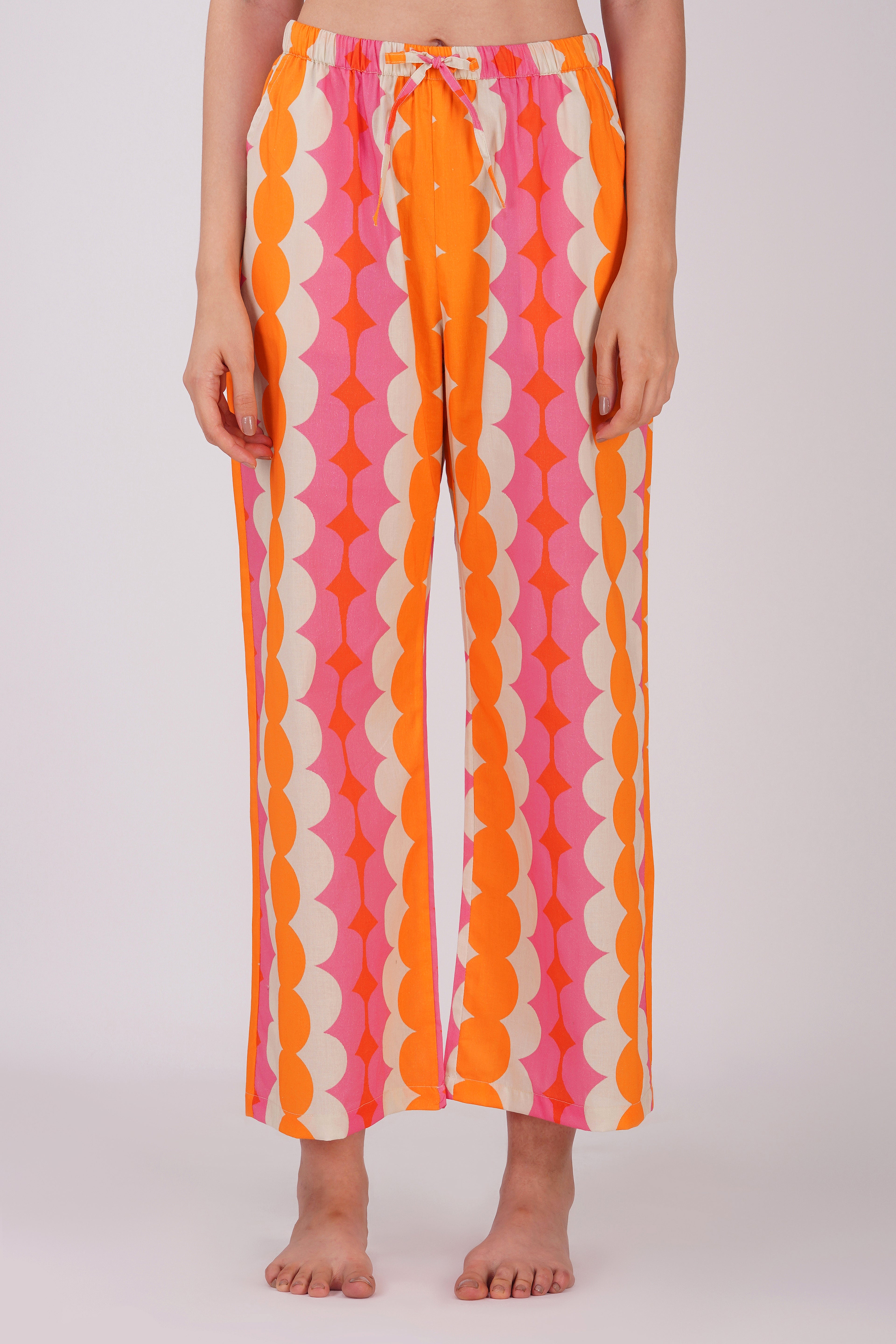 Geometric Melange Pyjama set - thebriefsstory