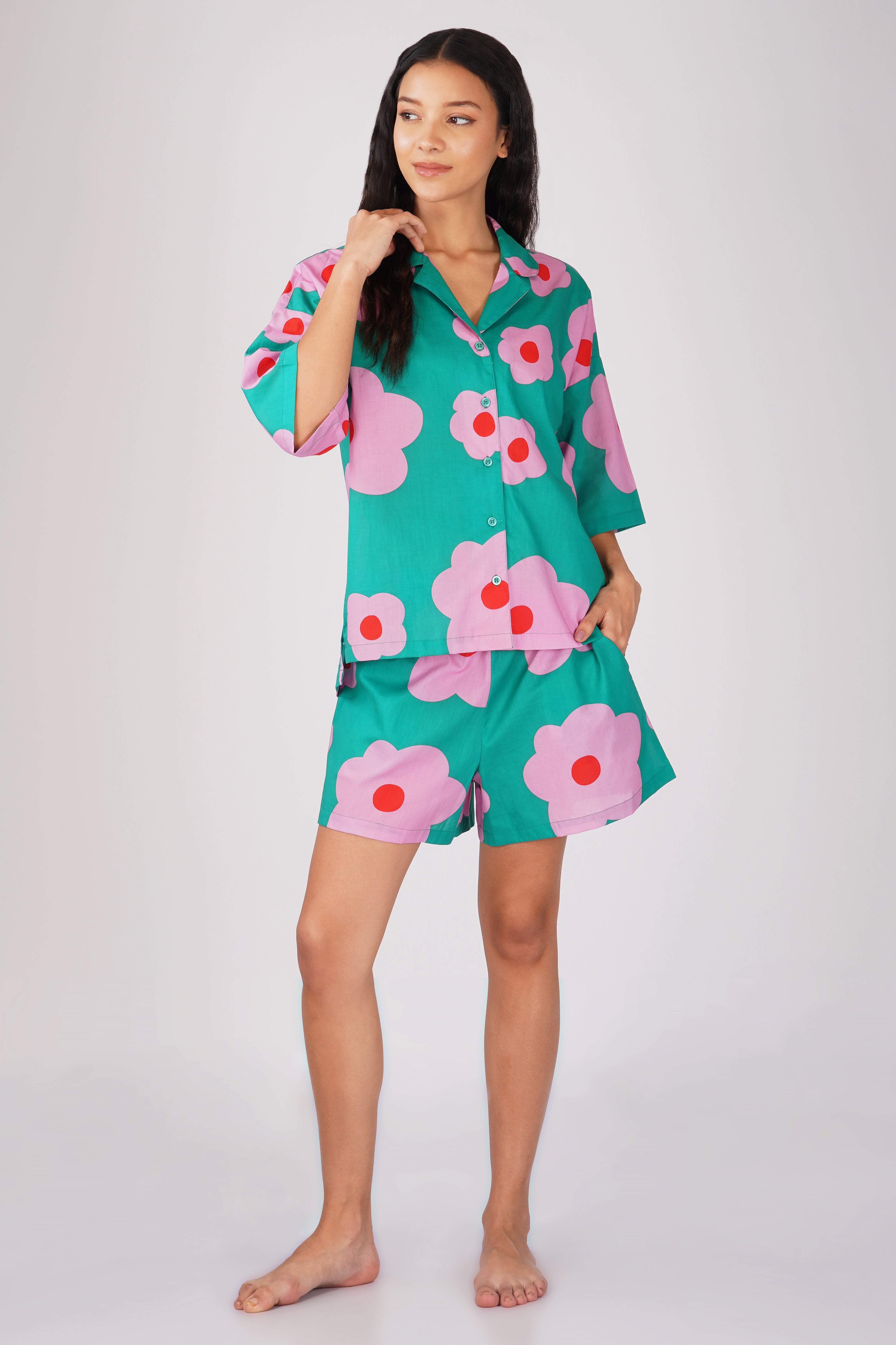 Bloom Paradise Short Set - thebriefsstory