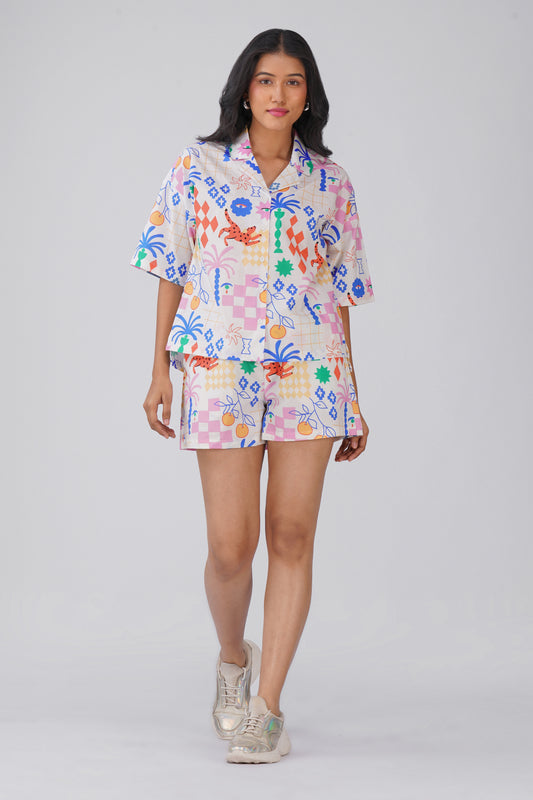 Art Pop Shorts Set | Made to Order