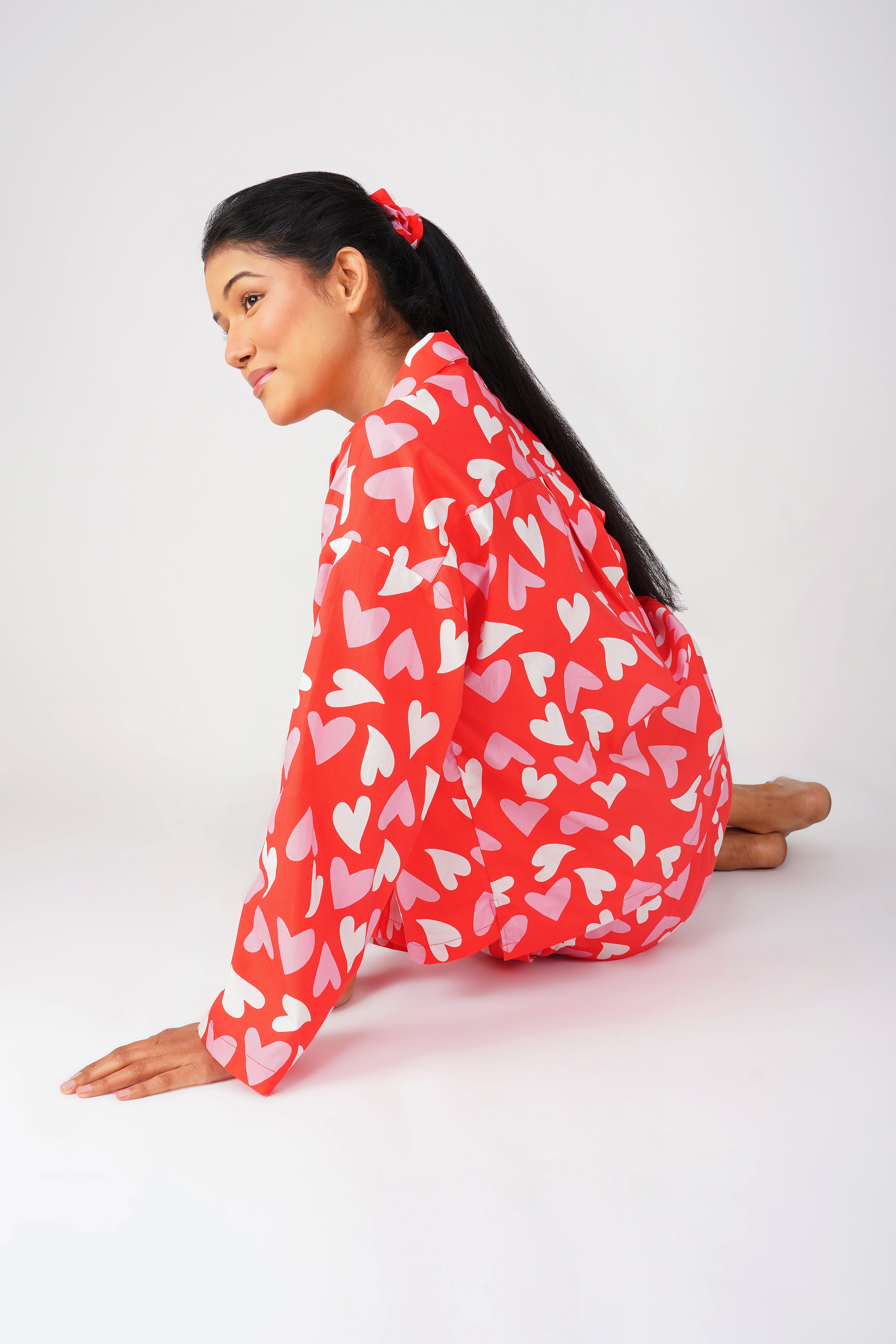 Passionate Pulse Pajama Set - thebriefsstory