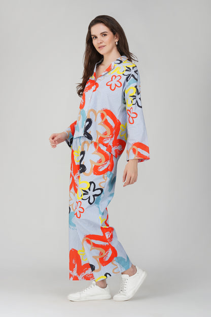 Dreamscape Pajama Set - thebriefsstory