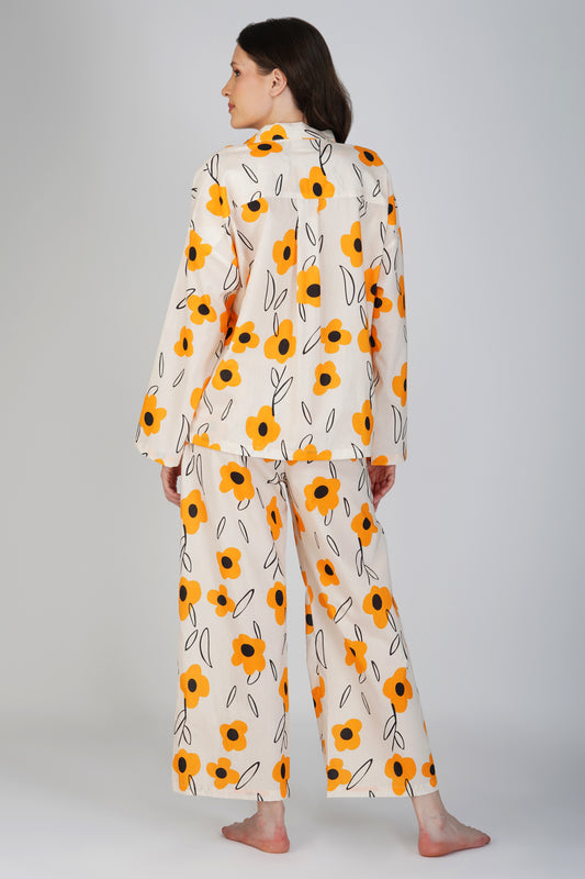 Sunflower Pyjama set - thebriefsstory