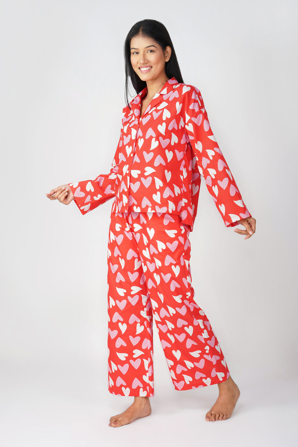 Passionate Pulse Pajama Set - thebriefsstory