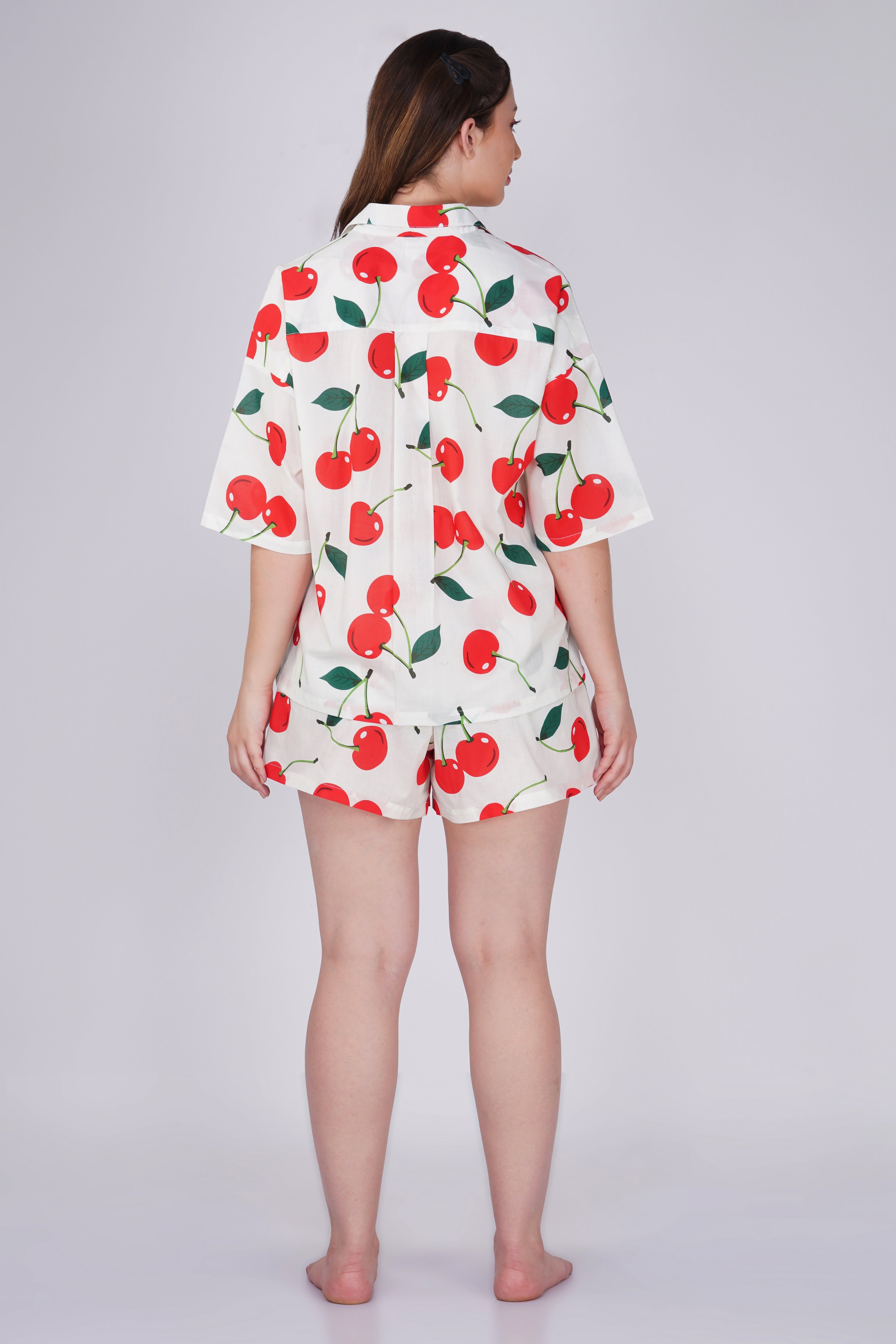 Cherry delight Short Set - thebriefsstory