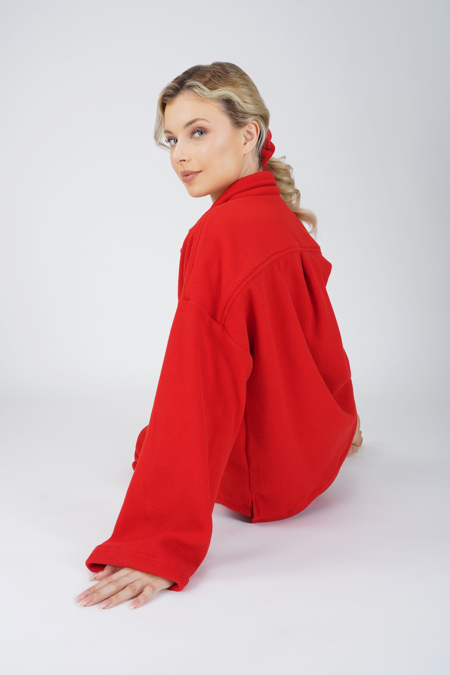 SOFT FLEECE MAROON PJ SET