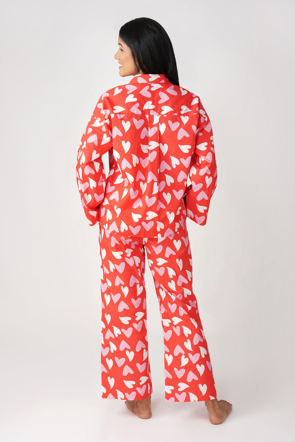 Passionate Pulse Pajama Set - thebriefsstory
