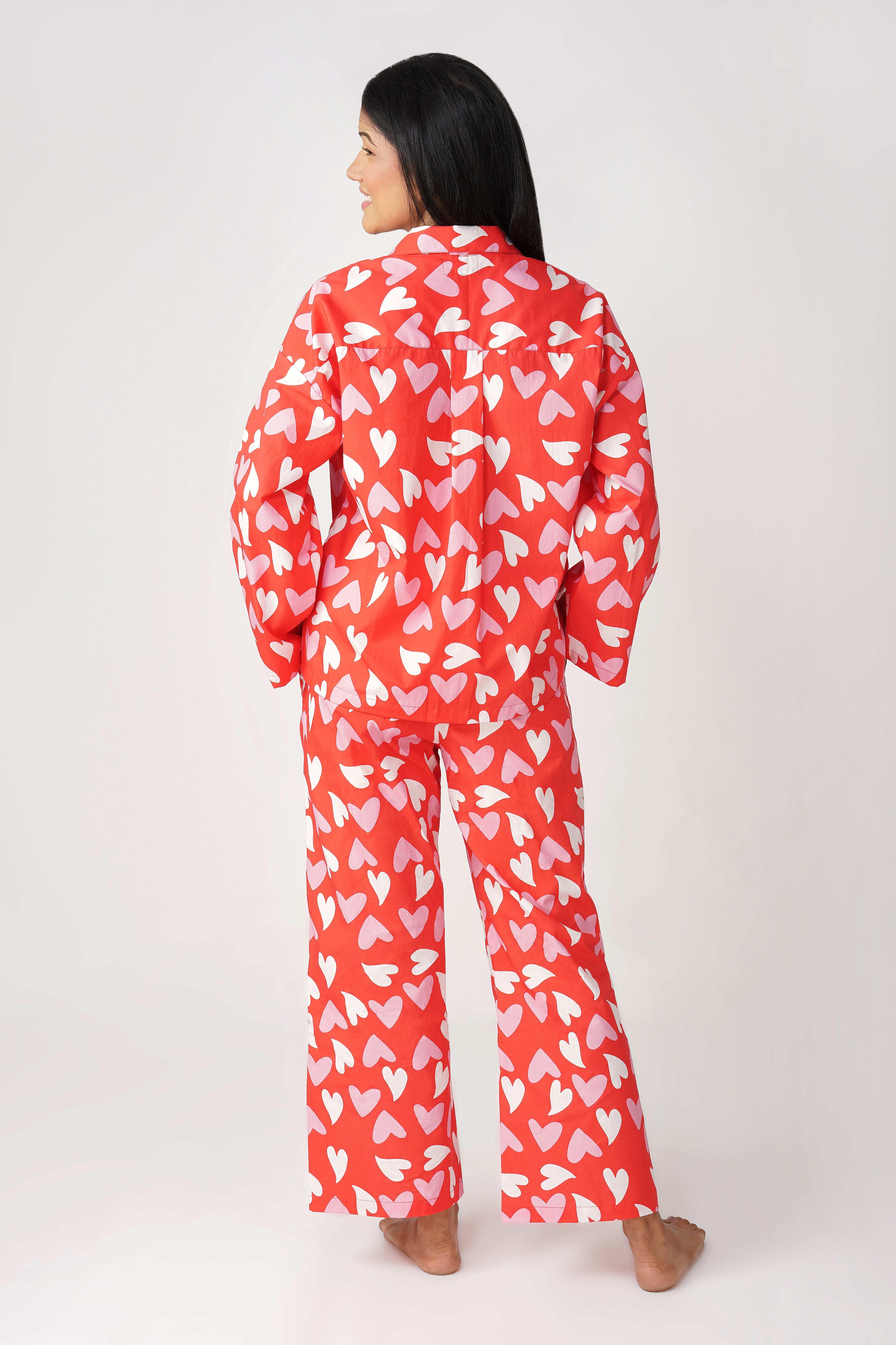 Passionate Pulse Pajama Set - thebriefsstory