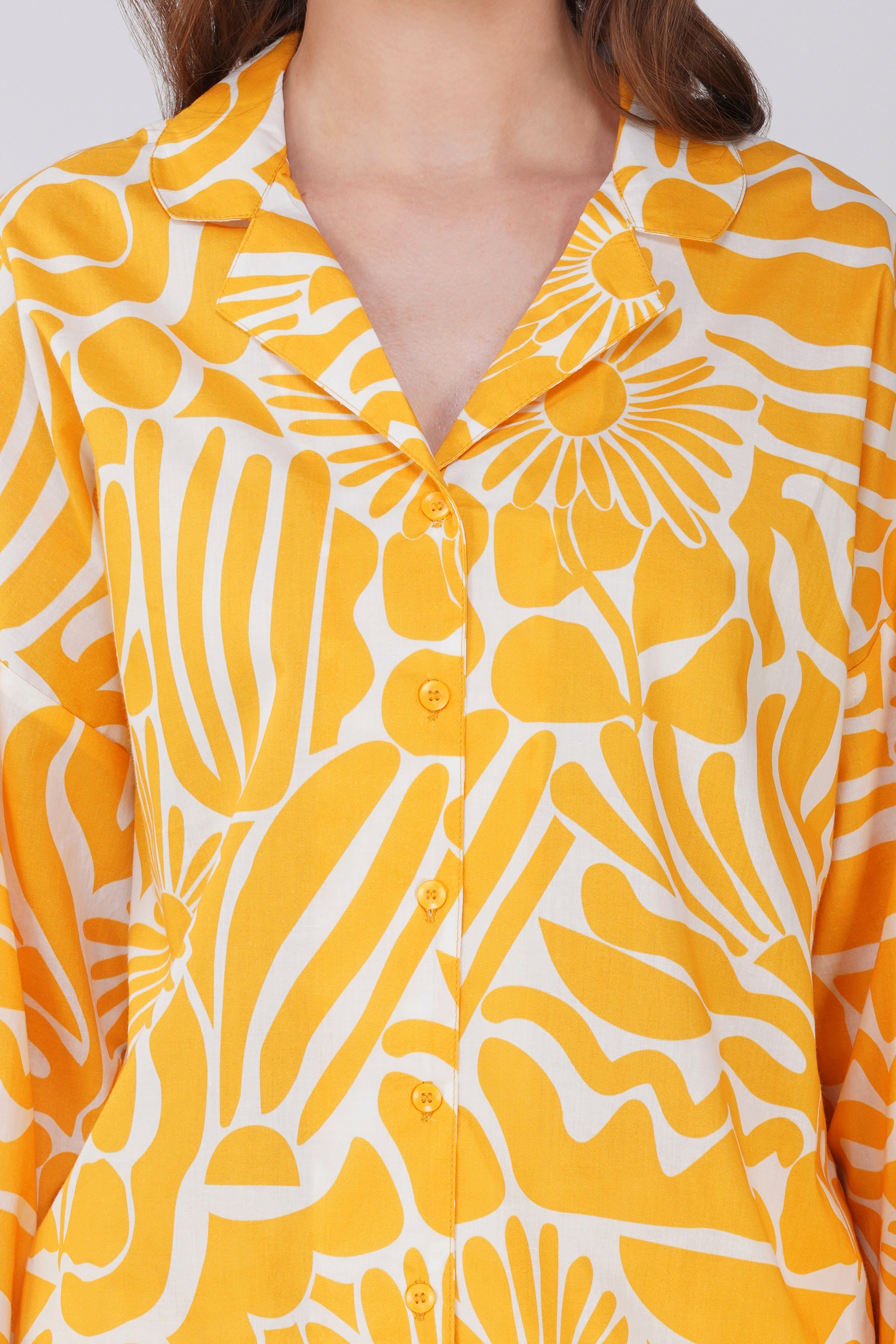 Sunshine Florals Pyjama set - thebriefsstory