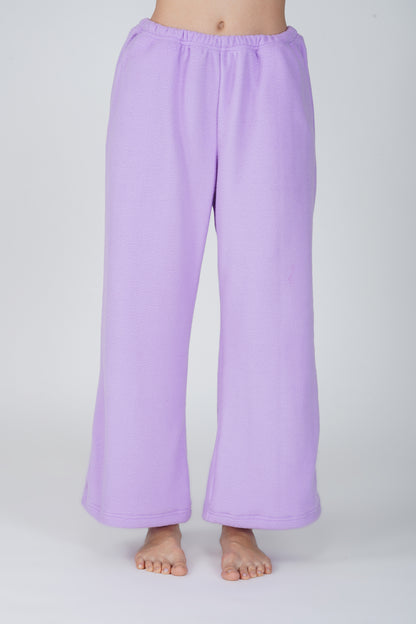 SOFT FLEECE LIGHT LILAC PJ SET